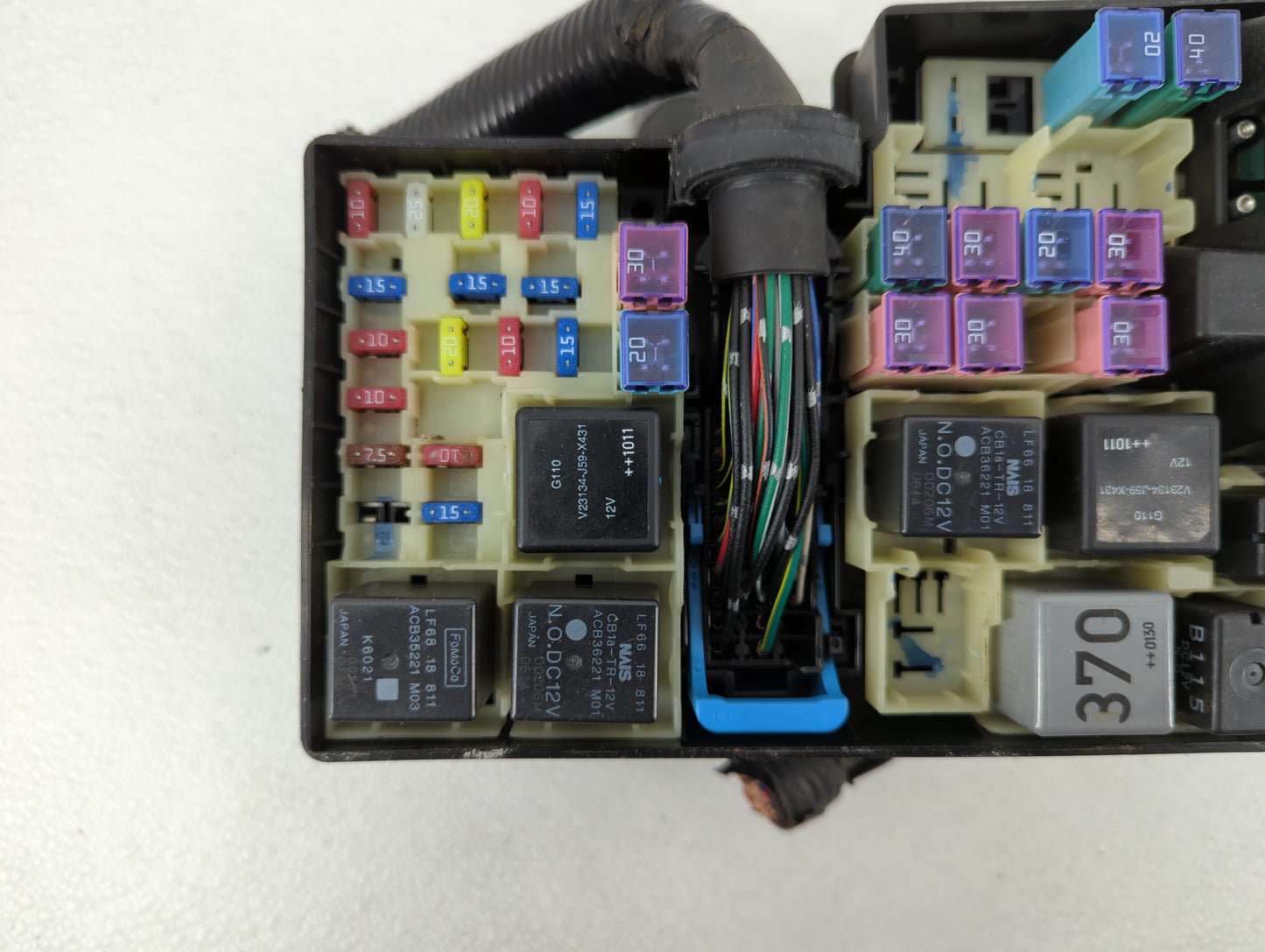 2010-2012 Mazda Cx-7 Fusebox Fuse Box Panel Relay Module P/N:BP4K-66765 Fits Fits 2010 2011 2012 OEM Used Auto Parts - Oemus