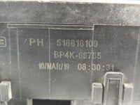 2010-2012 Mazda Cx-7 Fusebox Fuse Box Panel Relay Module P/N:BP4K-66765 Fits Fits 2010 2011 2012 OEM Used Auto Parts - Oemus