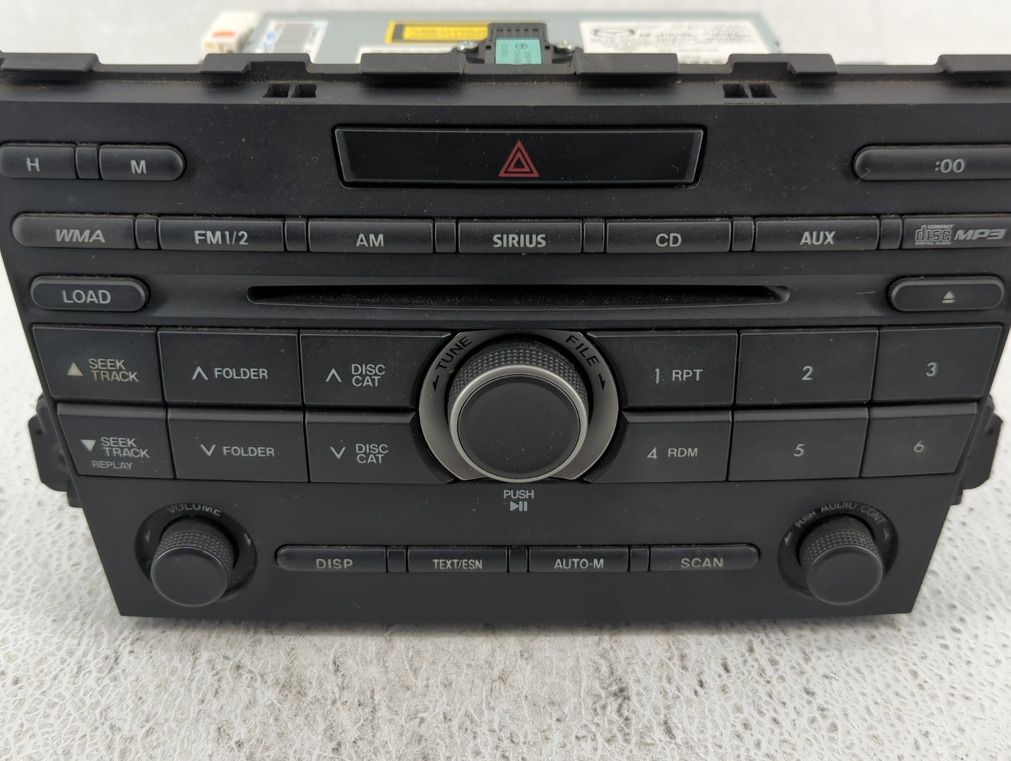 2010-2010 Mazda Cx-7 Am Fm Cd Player Radio Receiver - Oemusedautoparts1.com
