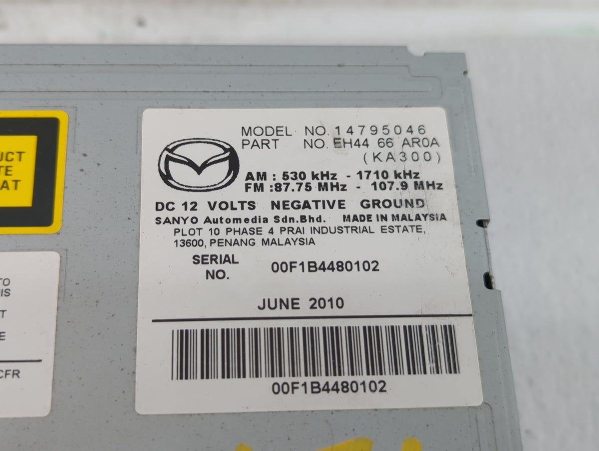 2010-2010 Mazda Cx-7 Am Fm Cd Player Radio Receiver 530626 - Oemusedautoparts1.com