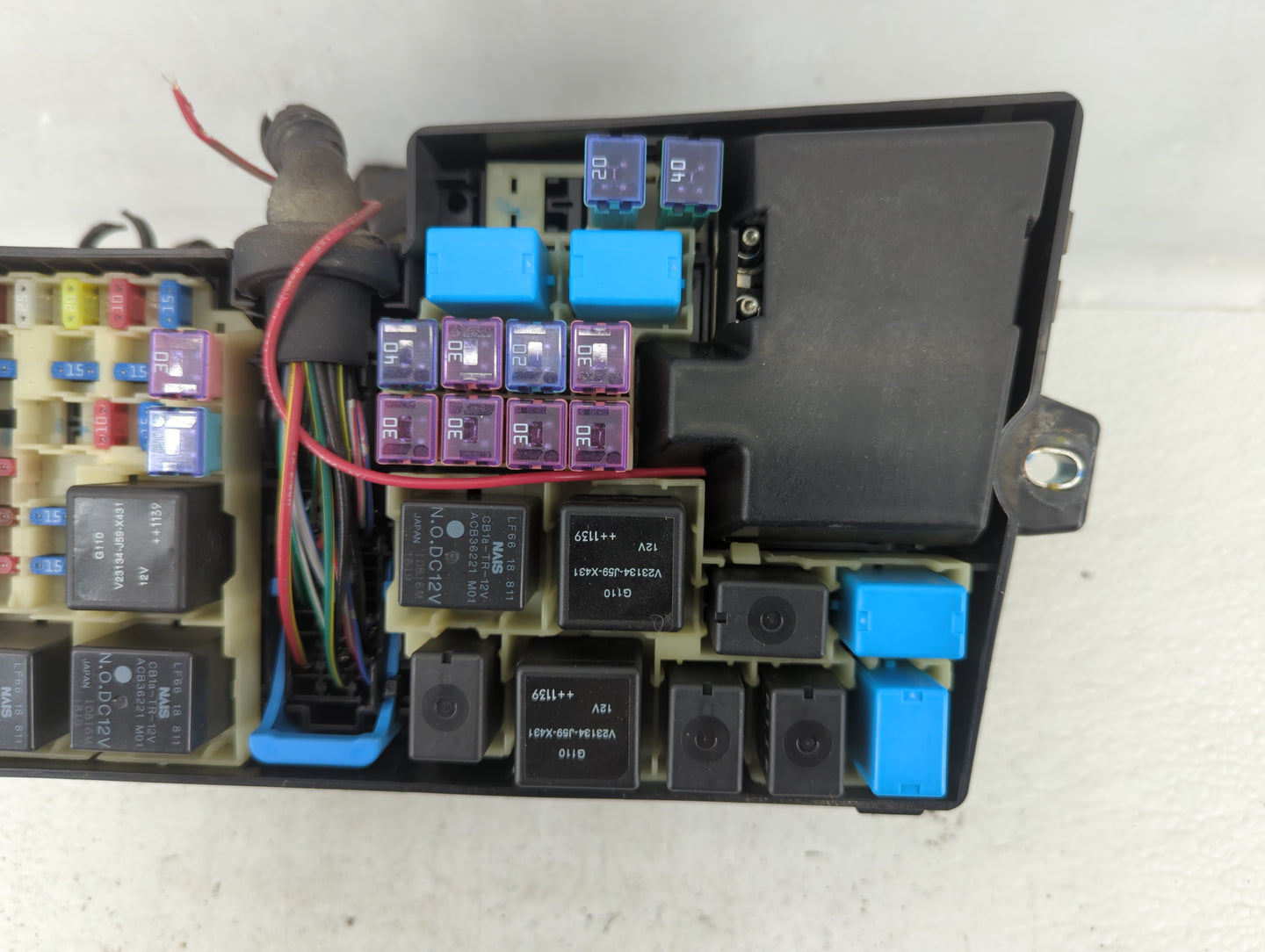 2010-2012 Mazda Cx-7 Fusebox Fuse Box Panel Relay Module P/N:EG23-66765 PH 2B0L010F Fits Fits 2010 2011 2012 OEM Used Auto P