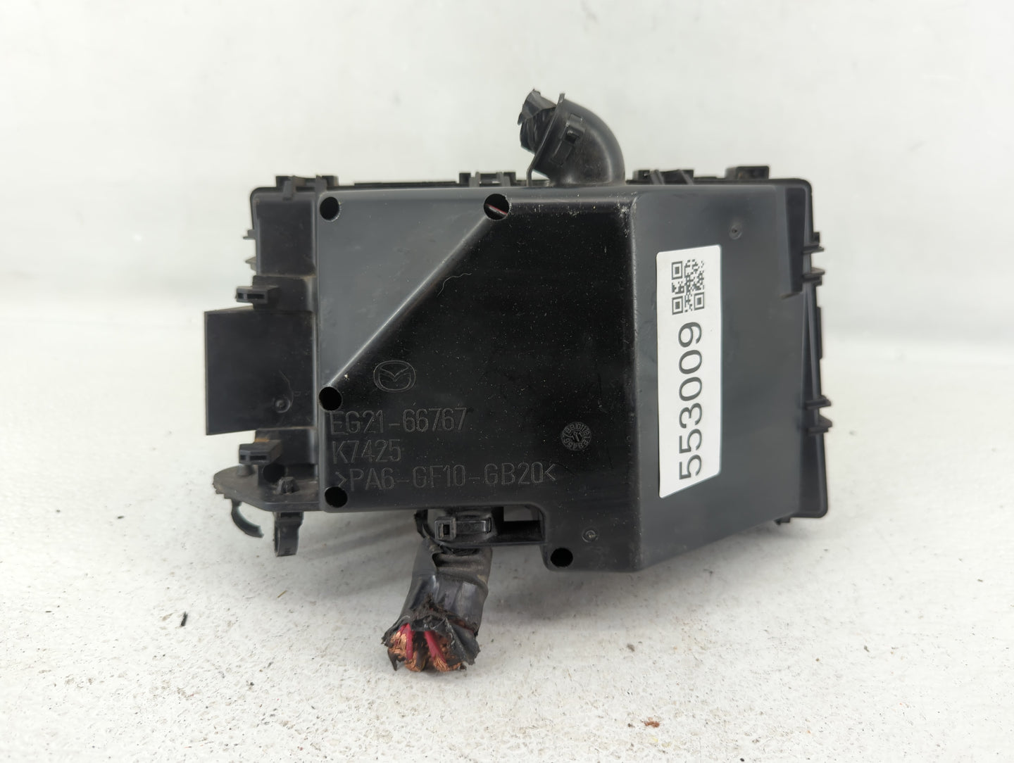 2010-2012 Mazda Cx-7 Fusebox Fuse Box Panel Relay Module P/N:EG23-66765 PH 2B0L010F Fits Fits 2010 2011 2012 OEM Used Auto P
