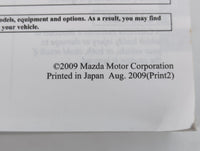 2010 Mazda Cx-7 Owners Manual Book Guide OEM Used Auto Parts - Oemusedautoparts1.com