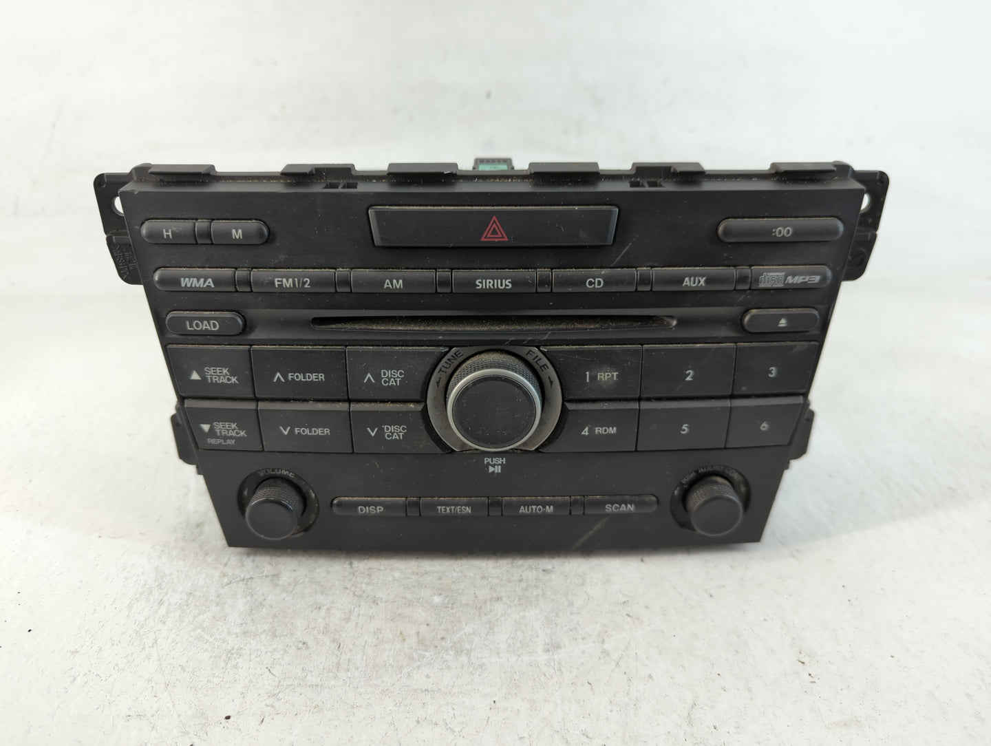 2010 Mazda Cx-7 Radio AM FM Cd Player Receiver Replacement P/N:EH44 66 AR0A Fits OEM Used Auto Parts - Oemusedautoparts1.com