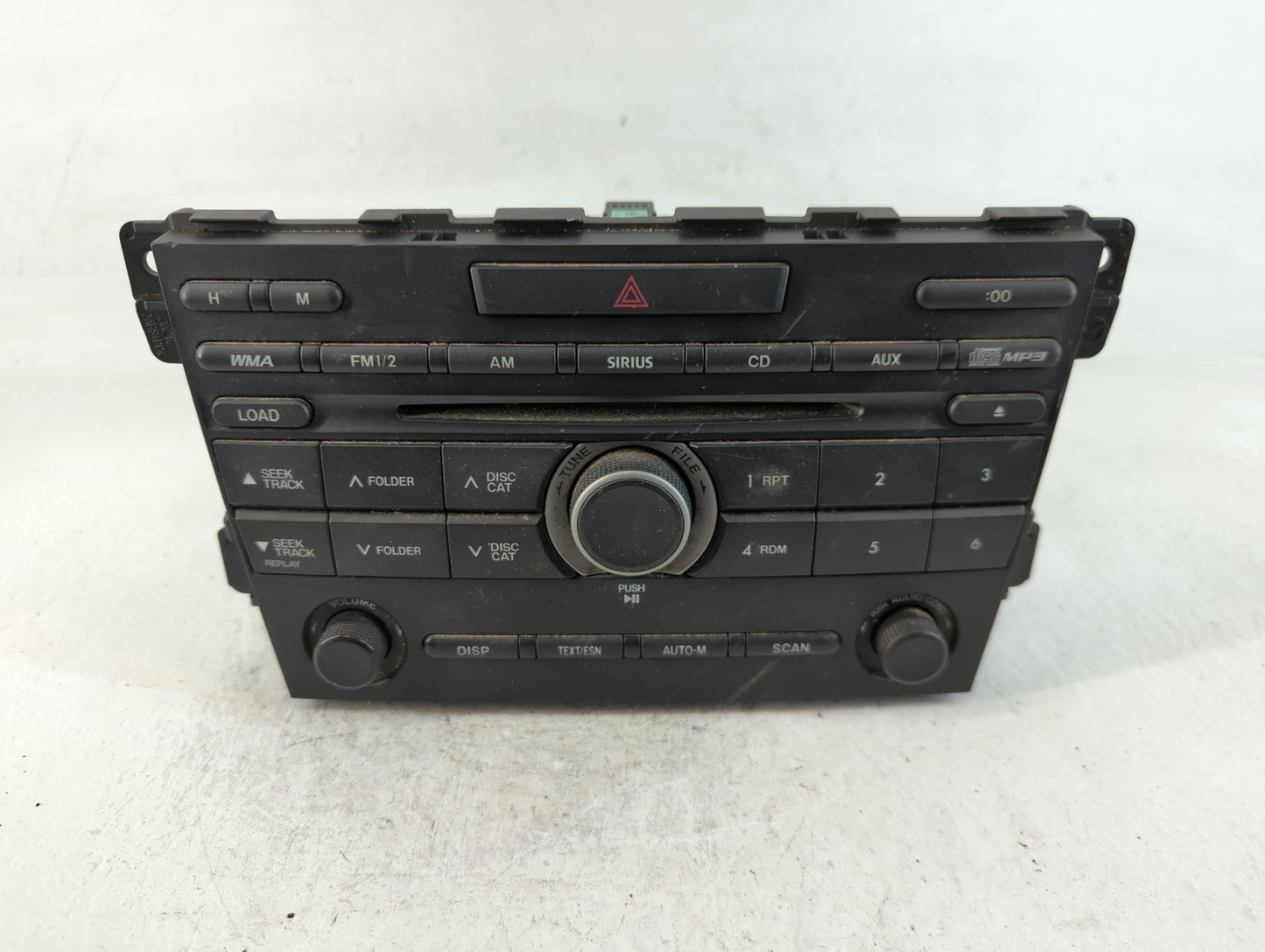 2010 Mazda Cx-7 Radio AM FM Cd Player Receiver Replacement P/N:EH44 66 AR0A Fits OEM Used Auto Parts - Oemusedautoparts1.com