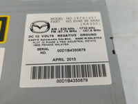 2010 Mazda Cx-7 Radio AM FM Cd Player Receiver Replacement P/N:14791357 Fits OEM Used Auto Parts - Oemusedautoparts1.com