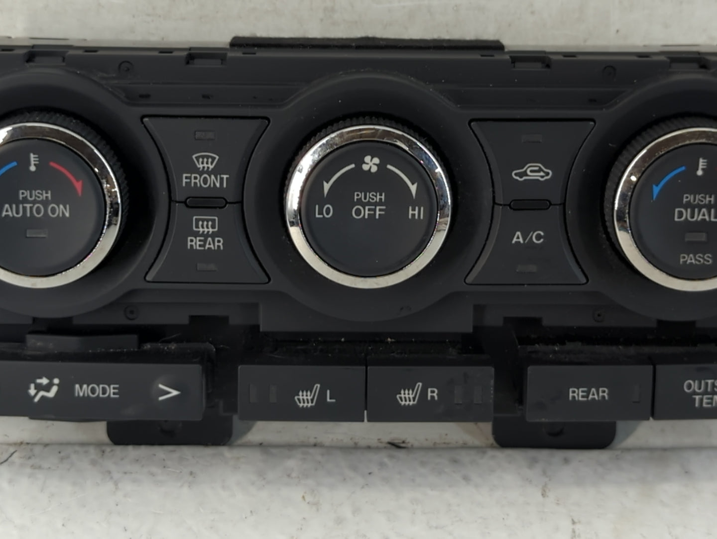 2010-2015 Mazda Cx-9 Climate Control Module Temperature AC/Heater Replacement P/N:TE70-61-190 Fits OEM Used Auto Parts - Oem