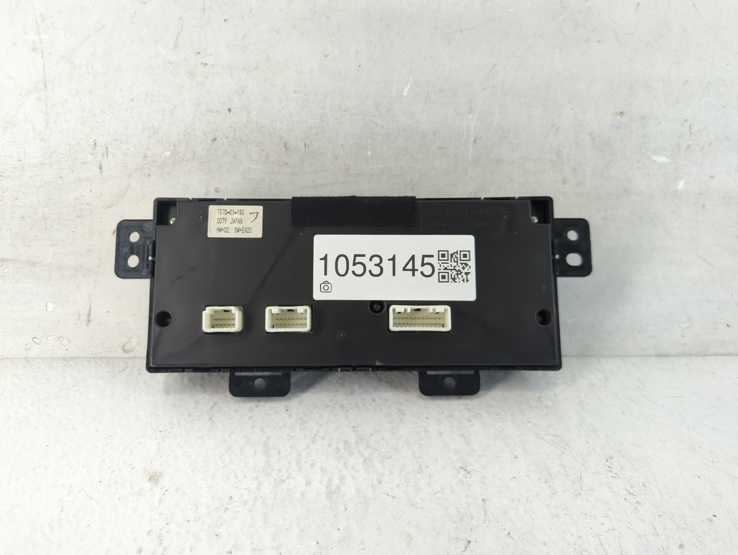 2010-2015 Mazda Cx-9 Climate Control Module Temperature AC/Heater Replacement P/N:TE70-61-190 Fits OEM Used Auto Parts - Oem