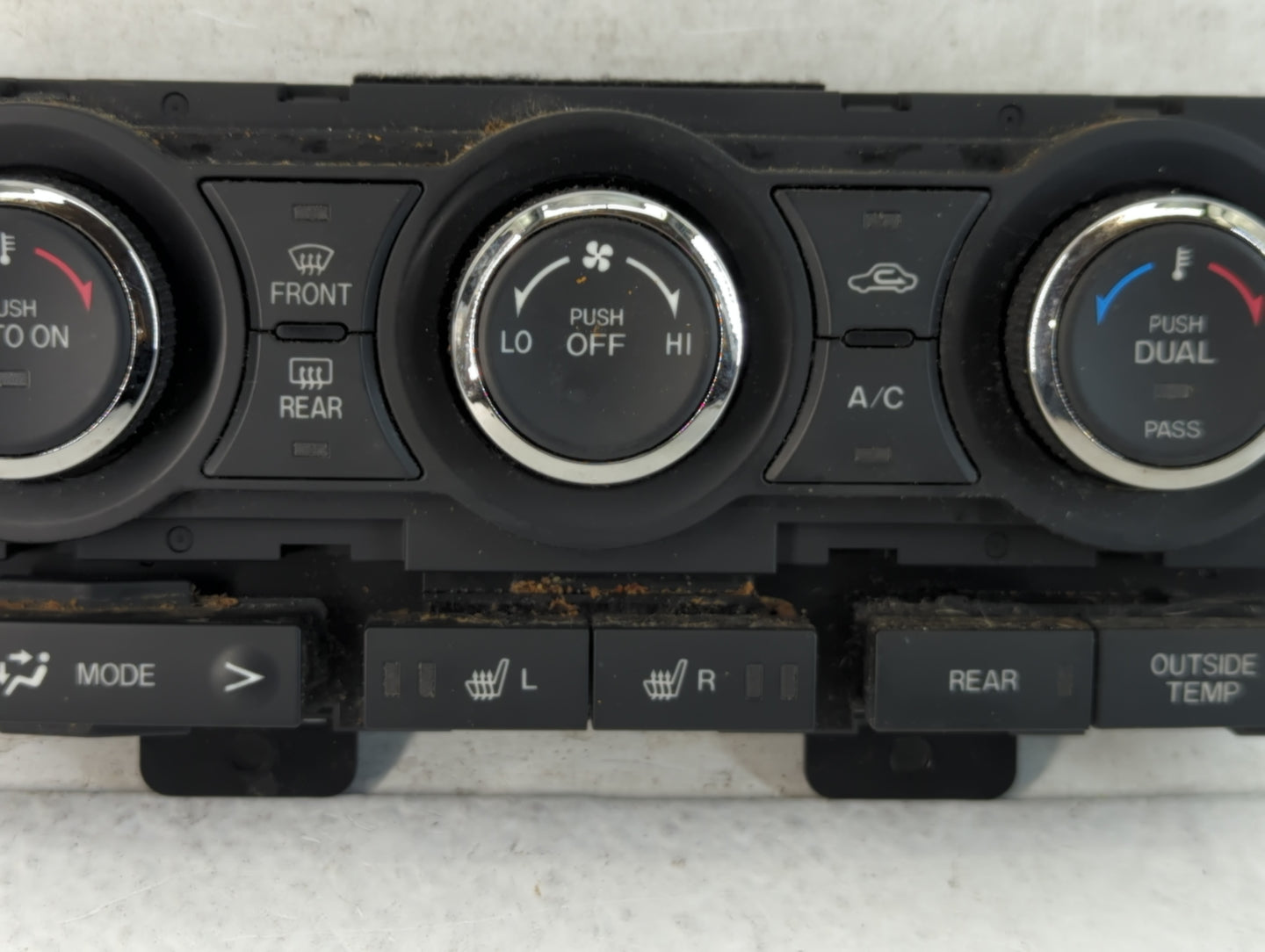 2010-2015 Mazda Cx-9 Climate Control Module Temperature AC/Heater Replacement P/N:TE70-61-190 Fits OEM Used Auto Parts - Oem