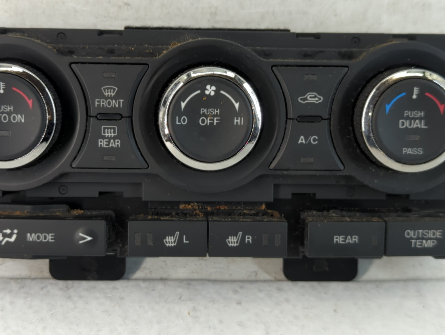 2010-2015 Mazda Cx-9 Climate Control Module Temperature AC/Heater Replacement P/N:TE70-61-190 Fits OEM Used Auto Parts - Oem