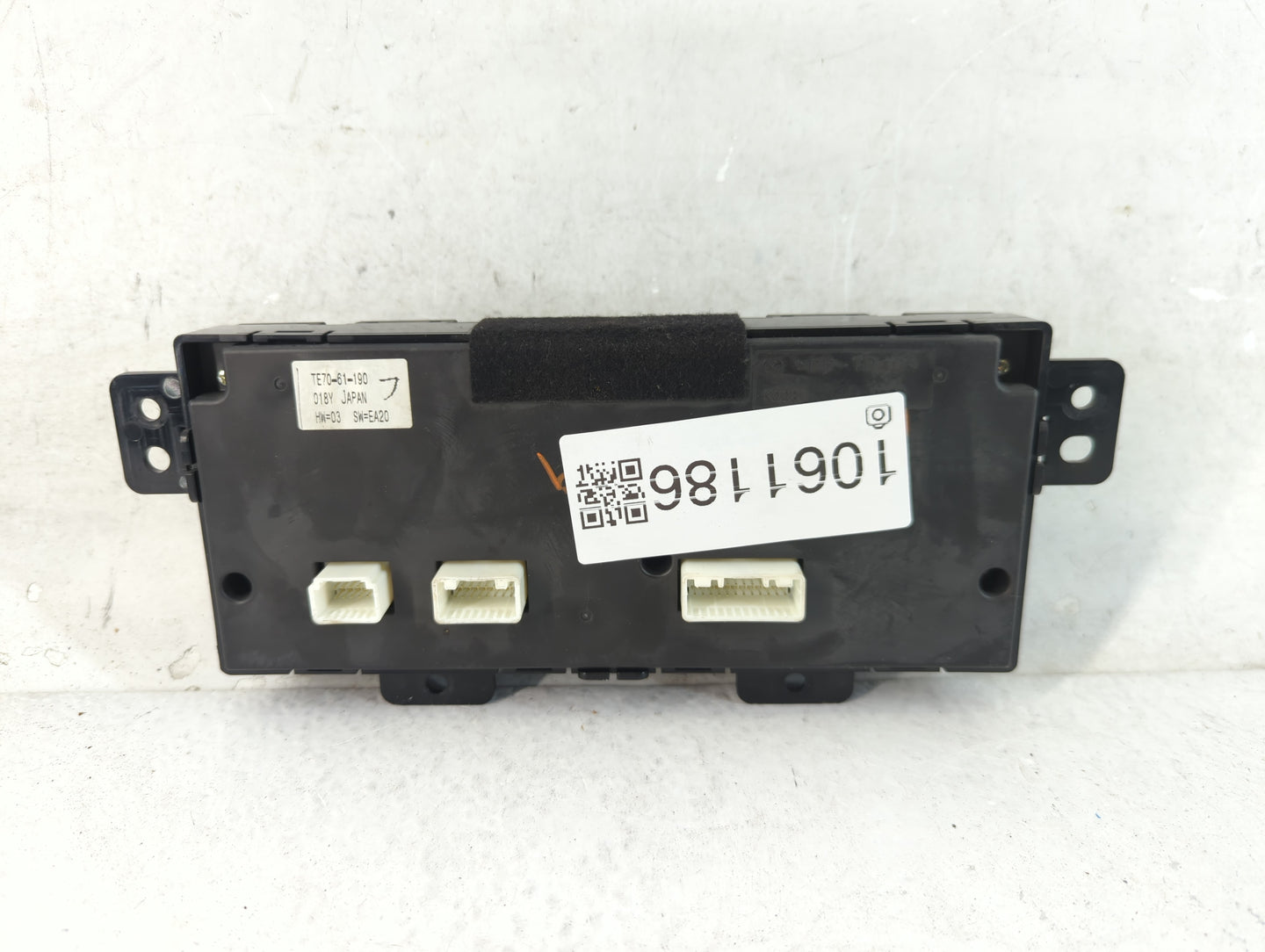 2010-2015 Mazda Cx-9 Climate Control Module Temperature AC/Heater Replacement P/N:TE70-61-190 Fits OEM Used Auto Parts - Oem