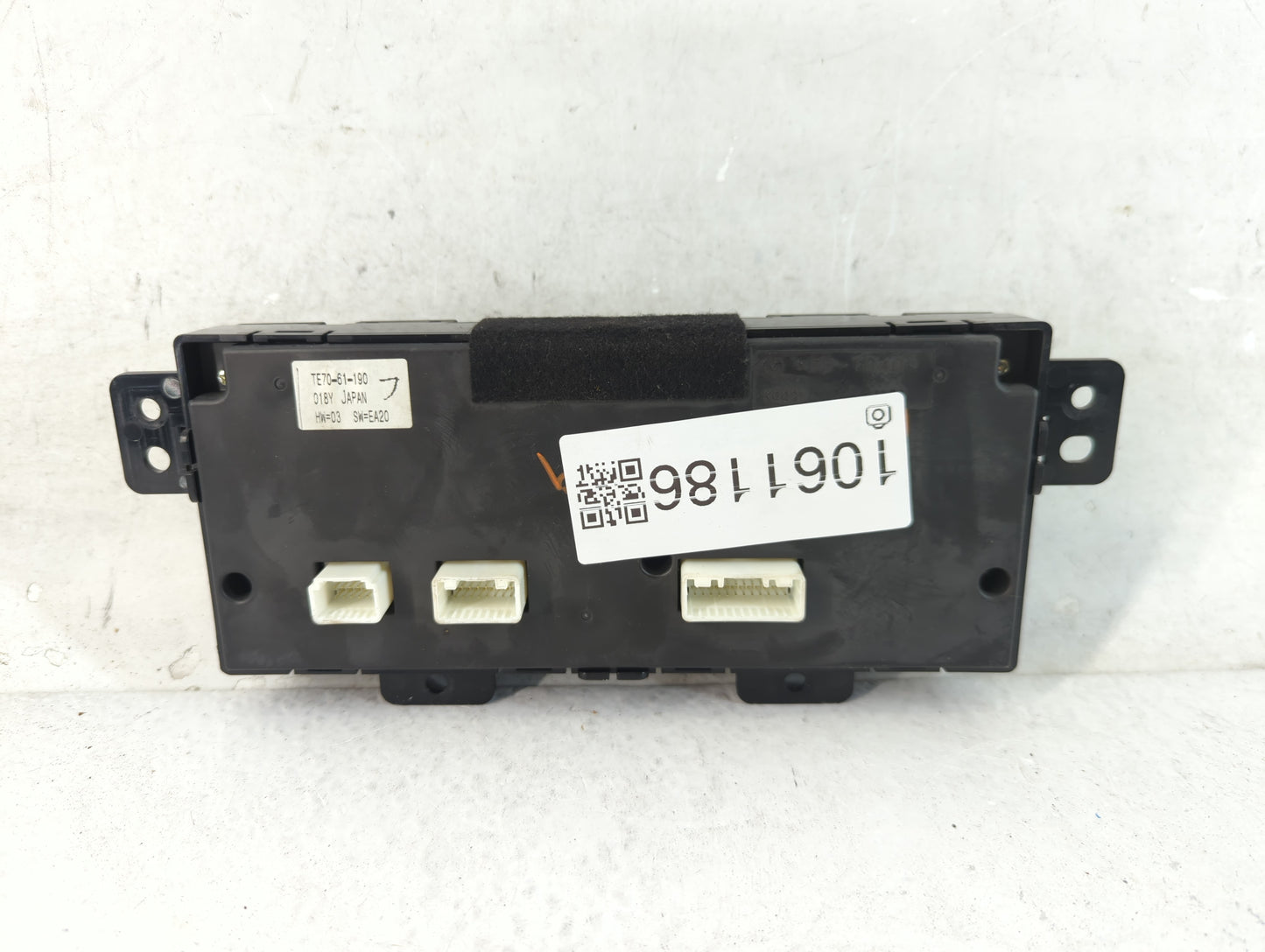 2010-2015 Mazda Cx-9 Climate Control Module Temperature AC/Heater Replacement P/N:TE70-61-190 Fits OEM Used Auto Parts - Oem