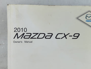 2010 Mazda Cx-9 Owners Manual Book Guide P/N:9999-95-011C-10 OEM Used Auto Parts
