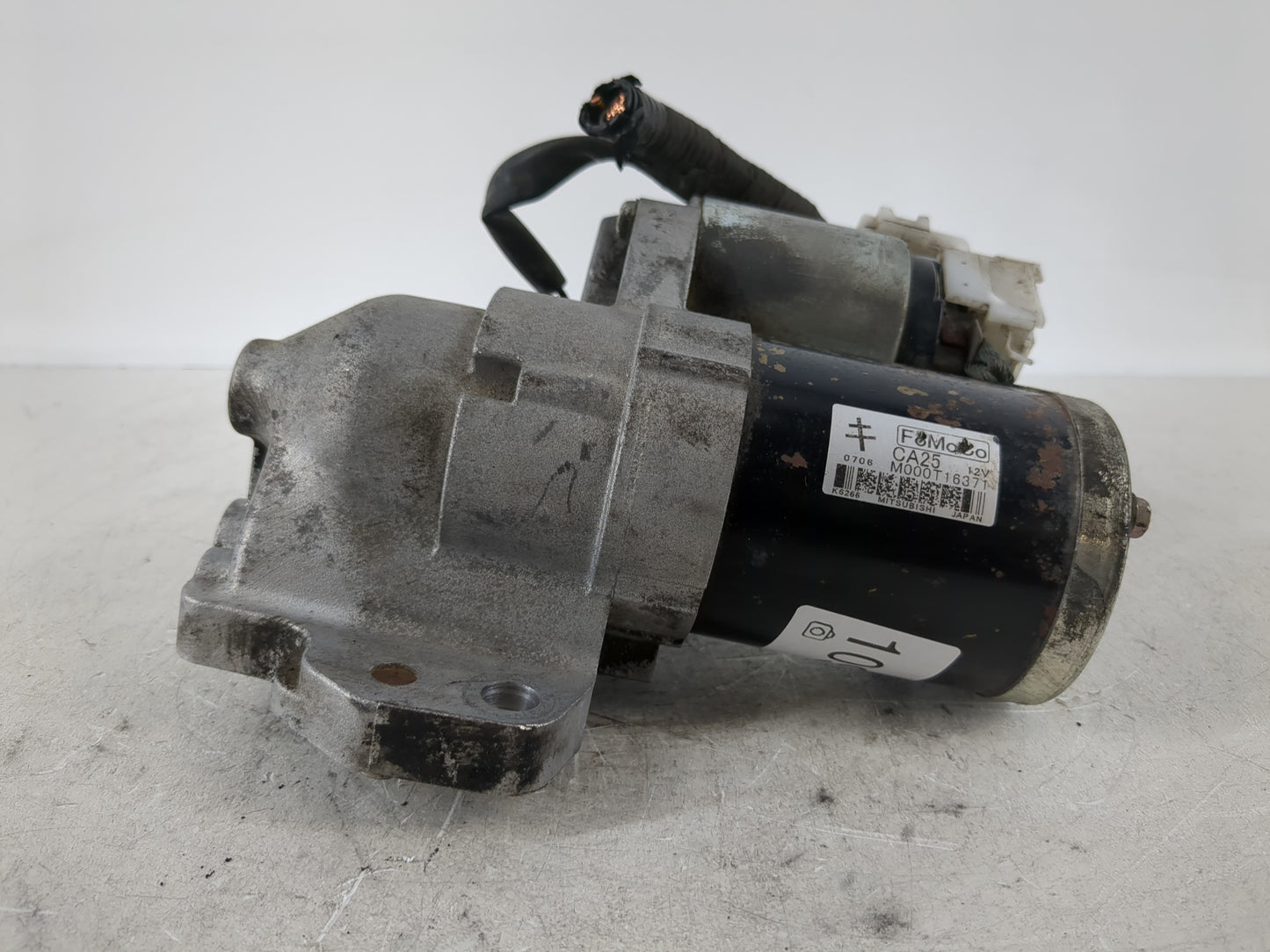 2010-2012 Mazda Cx-9 Car Starter Motor Solenoid OEM P/N:M000T16371 Fits Fits 2010 2011 2012 2013 OEM Used Auto Parts - Oemus