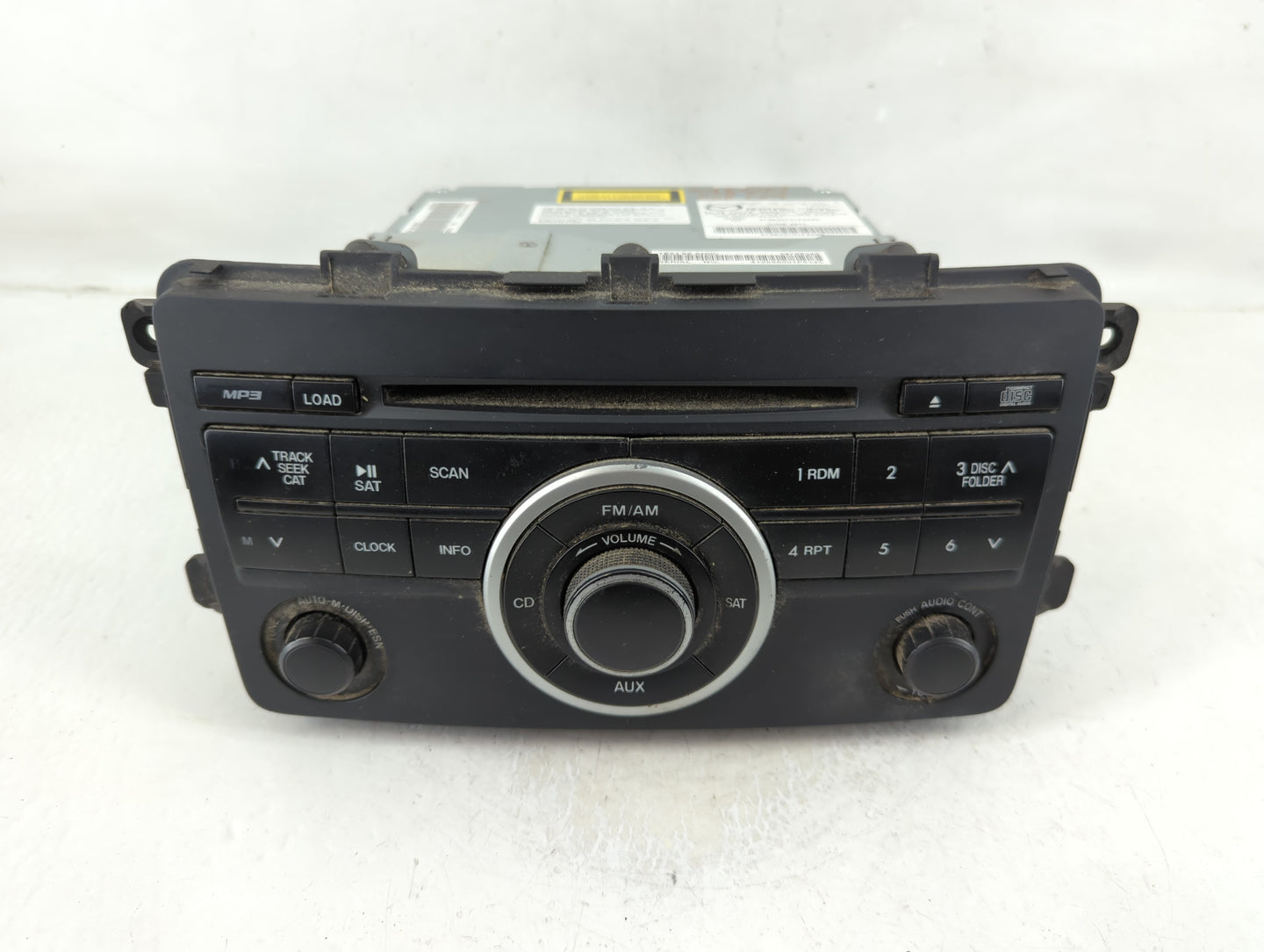 2010 Mazda Cx-9 Radio AM FM Cd Player Receiver Replacement P/N:TE91 66 AR0B Fits OEM Used Auto Parts - Oemusedautoparts1.com