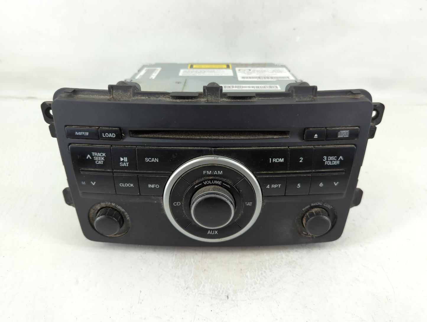 2010 Mazda Cx-9 Radio AM FM Cd Player Receiver Replacement P/N:TE91 66 AR0B Fits OEM Used Auto Parts - Oemusedautoparts1.com