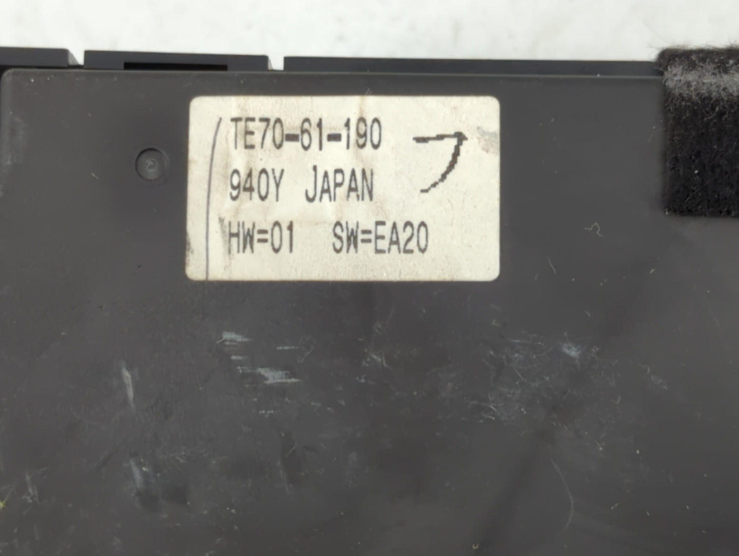 2010-2015 Mazda Cx-9 Climate Control Module Temperature AC/Heater Replacement P/N:TE70-61-190 Fits OEM Used Auto Parts - Oem