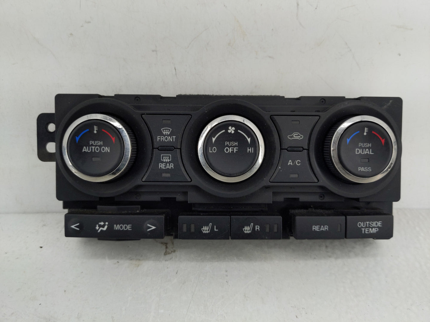 2010 Mazda Cx-9 Climate Control Module Temperature AC/Heater Replacement P/N:TE70-61-190 Fits OEM Used Auto Parts - Oemuseda