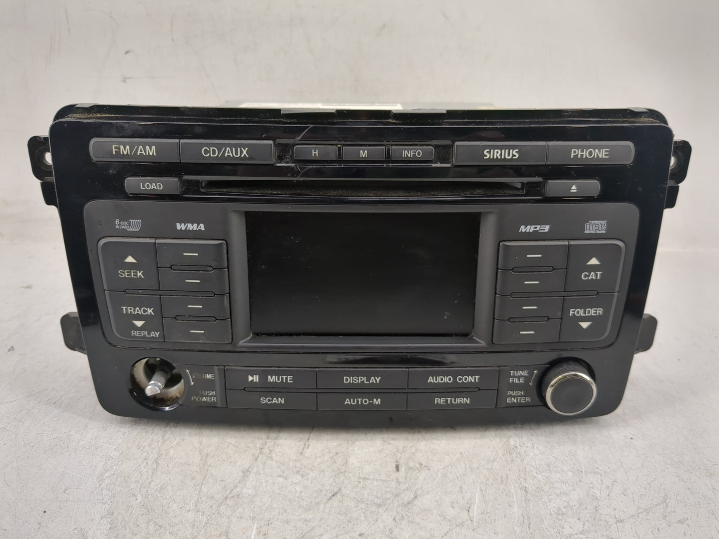 2010 Mazda Cx-9 Radio AM FM Cd Player Receiver Replacement Fits OEM Used Auto Parts - Oemusedautoparts1.com