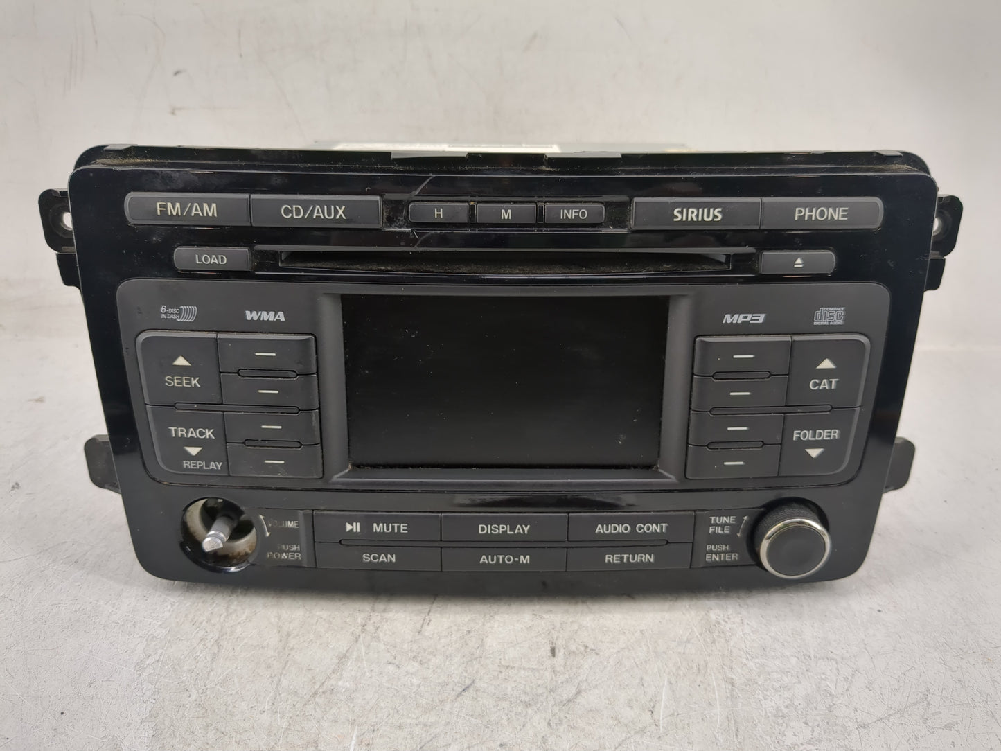 2010 Mazda Cx-9 Radio AM FM Cd Player Receiver Replacement Fits OEM Used Auto Parts - Oemusedautoparts1.com