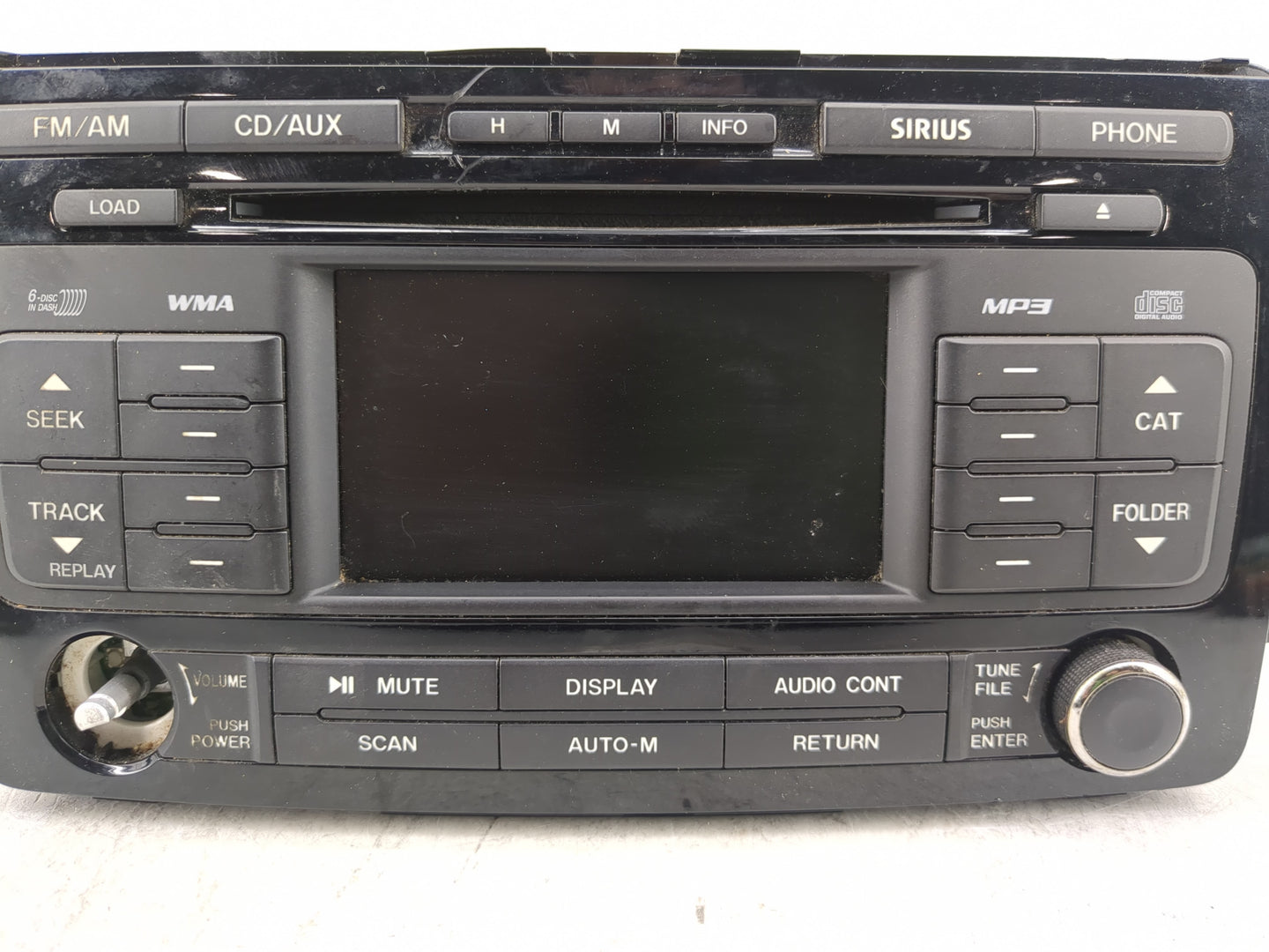2010 Mazda Cx-9 Radio AM FM Cd Player Receiver Replacement Fits OEM Used Auto Parts - Oemusedautoparts1.com