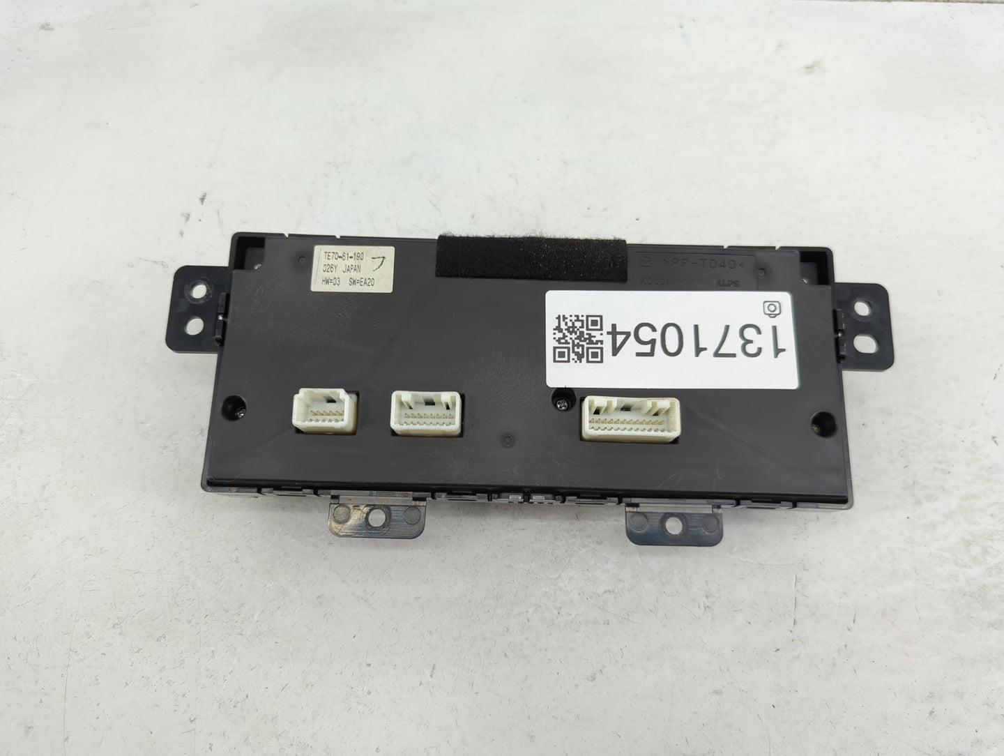 2010-2015 Mazda Cx-9 Climate Control Module Temperature AC/Heater Replacement P/N:TE70-61-190 Fits OEM Used Auto Parts - Oem
