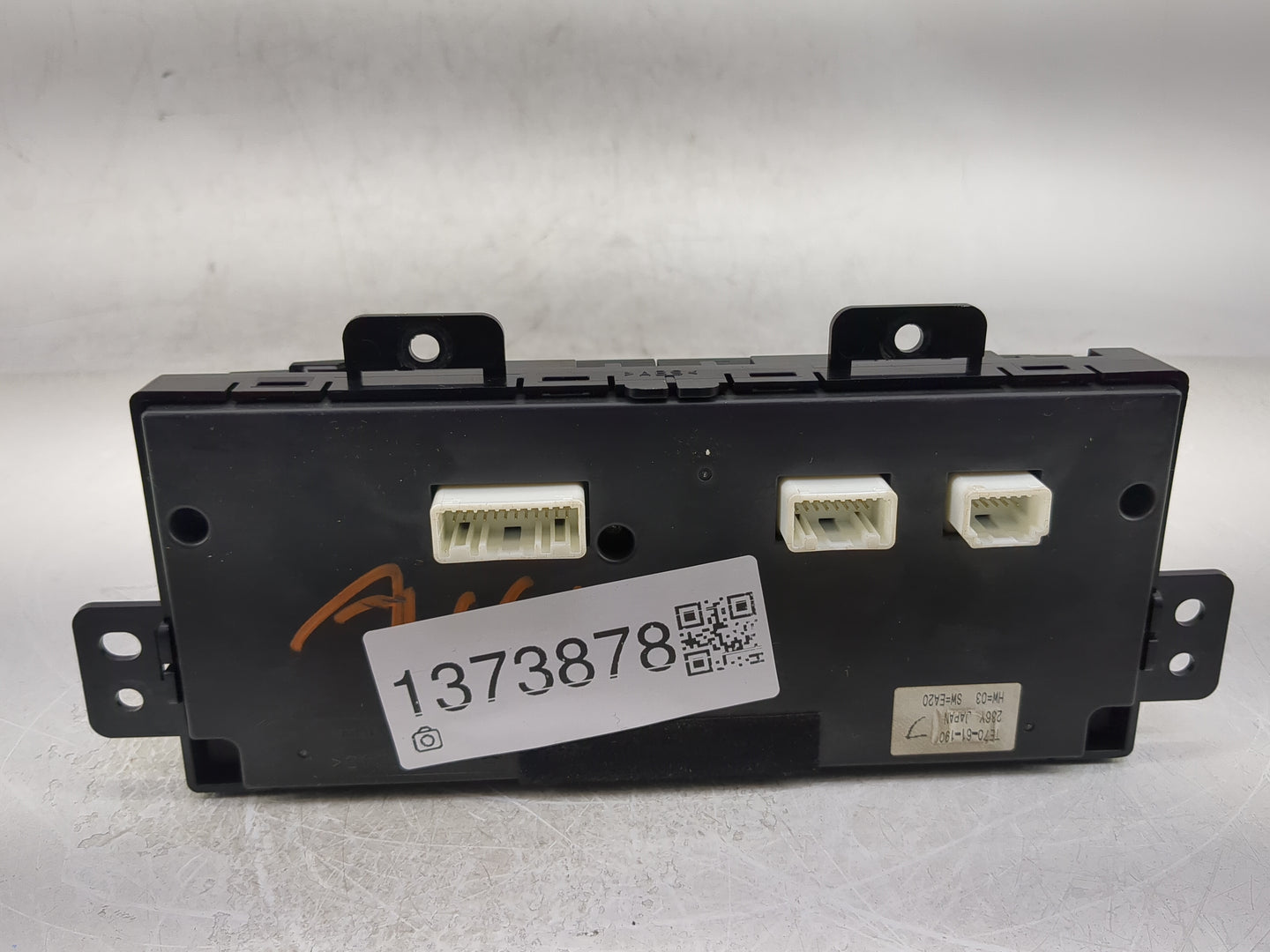 2010-2015 Mazda Cx-9 Climate Control Module Temperature AC/Heater Replacement P/N:TE70-61-190 Fits OEM Used Auto Parts - Oem