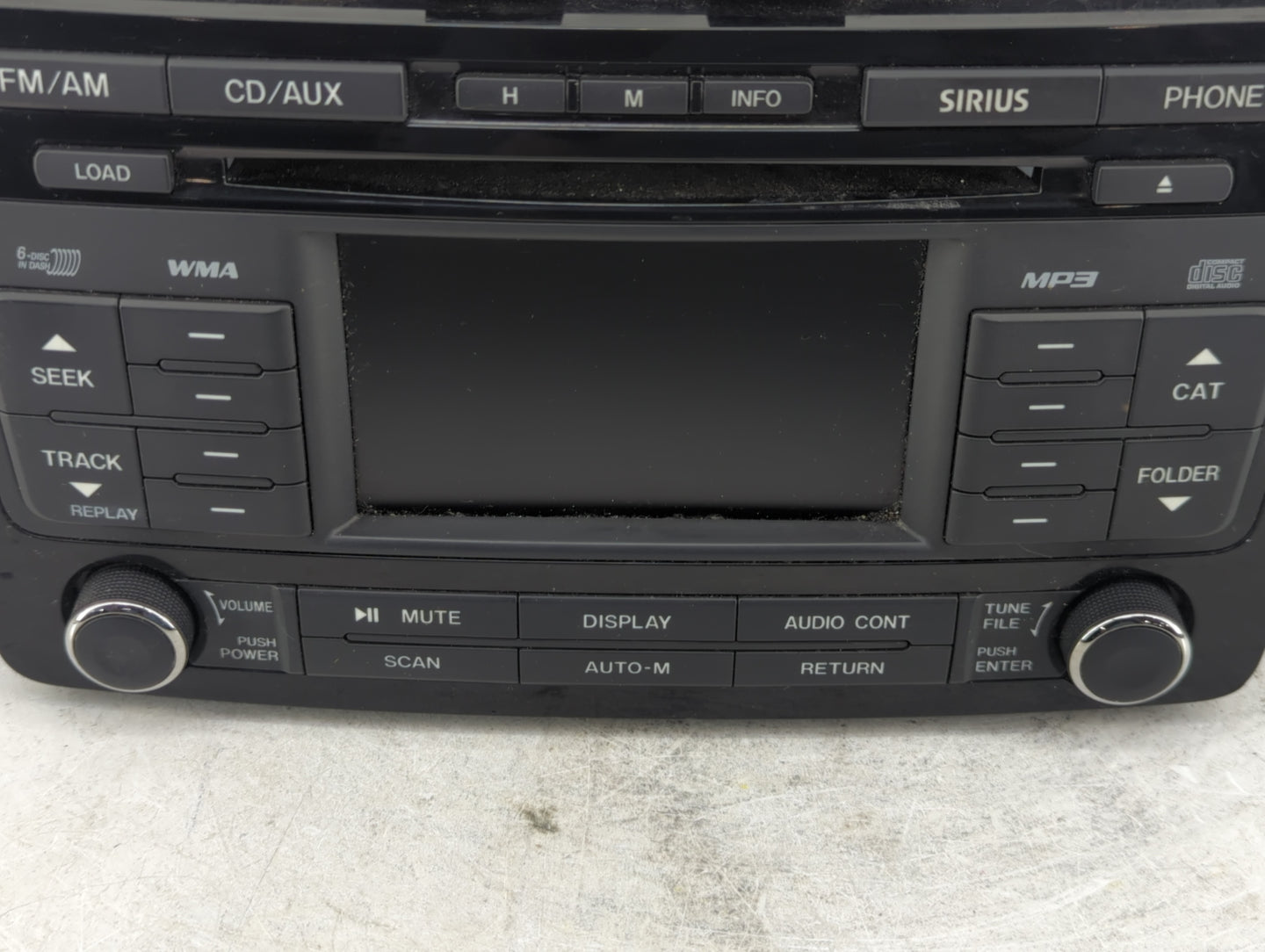 2010 Mazda Cx-9 Radio AM FM Cd Player Receiver Replacement P/N:TE72669RXA Fits OEM Used Auto Parts - Oemusedautoparts1.com