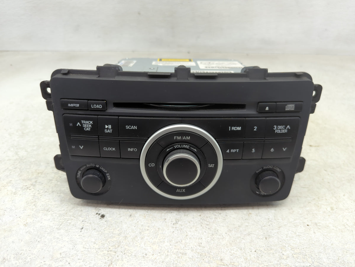 2010 Mazda Cx-9 Radio AM FM Cd Player Receiver Replacement P/N:14795565 OEM Used Auto Parts - Oemusedautoparts1.com