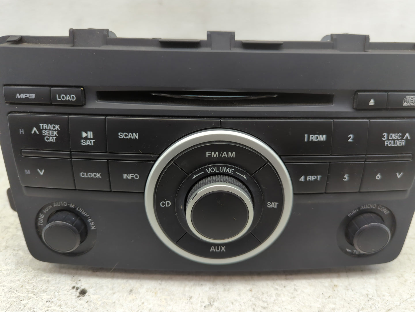 2010 Mazda Cx-9 Radio AM FM Cd Player Receiver Replacement P/N:14795565 Fits OEM Used Auto Parts - Oemusedautoparts1.com