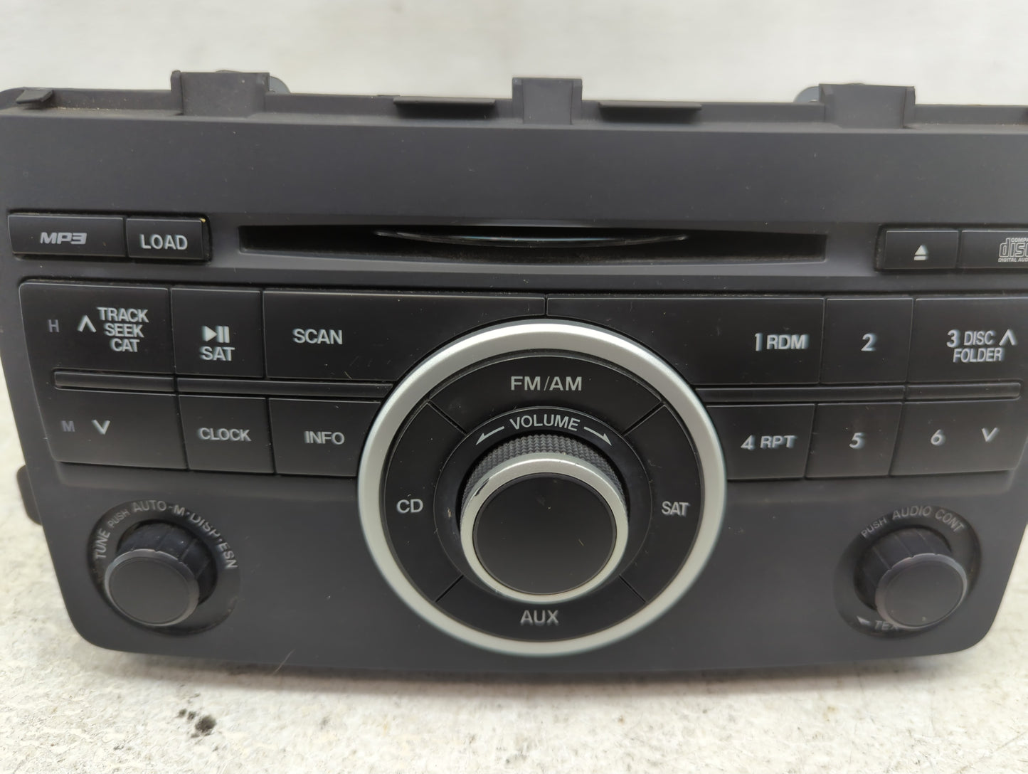 2010 Mazda Cx-9 Radio AM FM Cd Player Receiver Replacement P/N:14795565 Fits OEM Used Auto Parts - Oemusedautoparts1.com