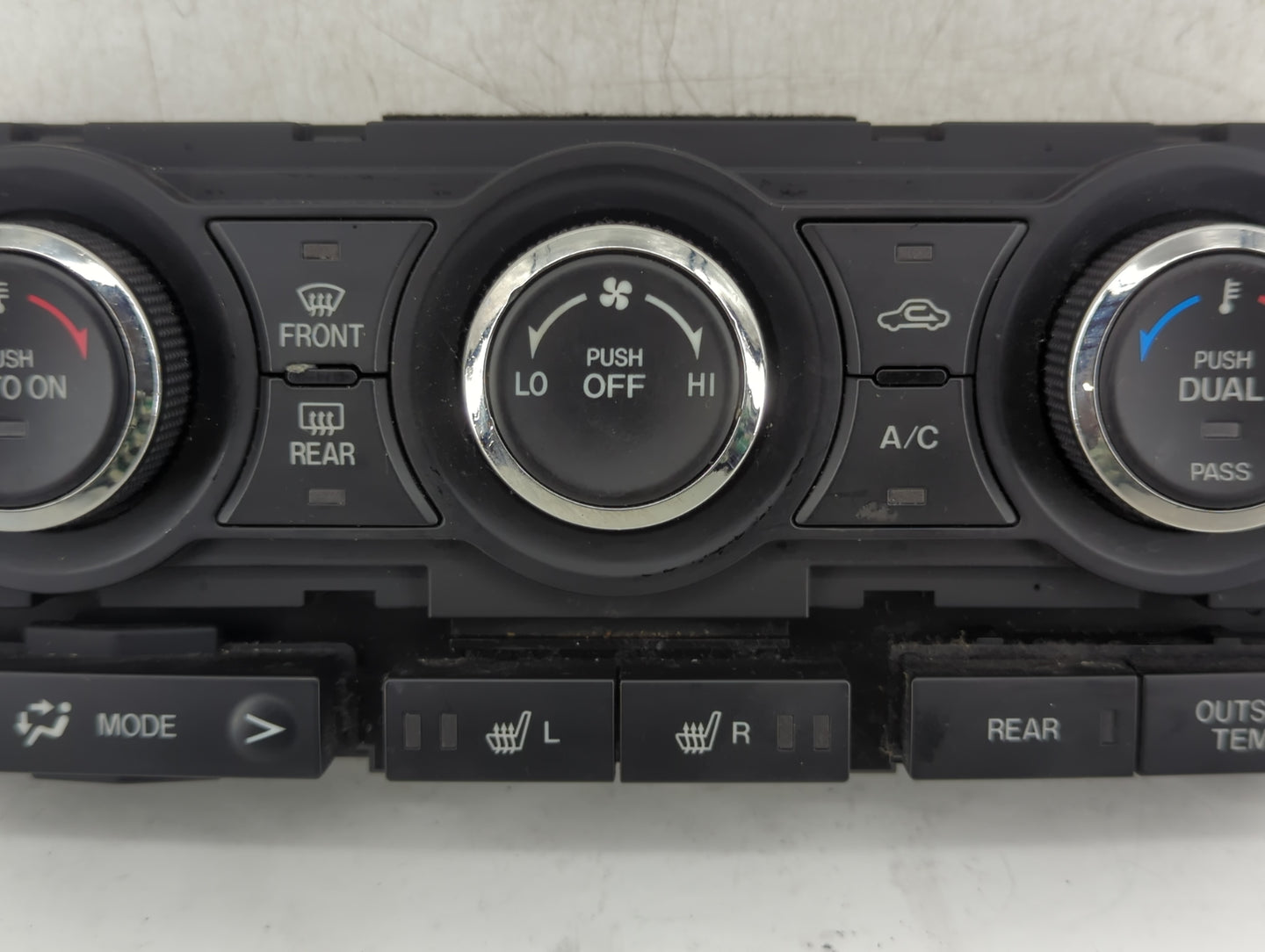 2010-2015 Mazda Cx-9 Climate Control Module Temperature AC/Heater Replacement P/N:TE70-61-190 Fits OEM Used Auto Parts - Oem