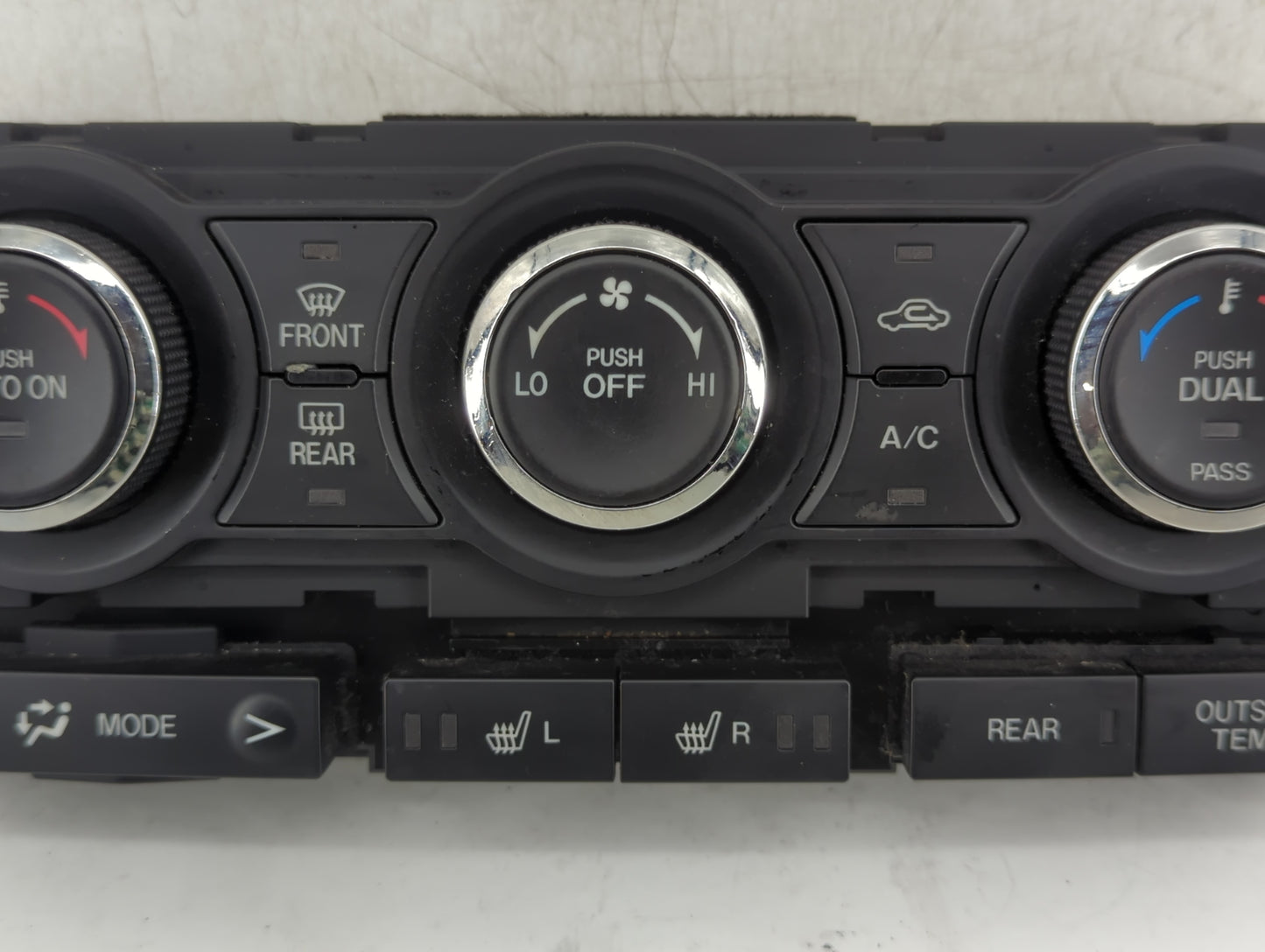 2010-2015 Mazda Cx-9 Climate Control Module Temperature AC/Heater Replacement P/N:TE70-61-190 Fits OEM Used Auto Parts - Oem