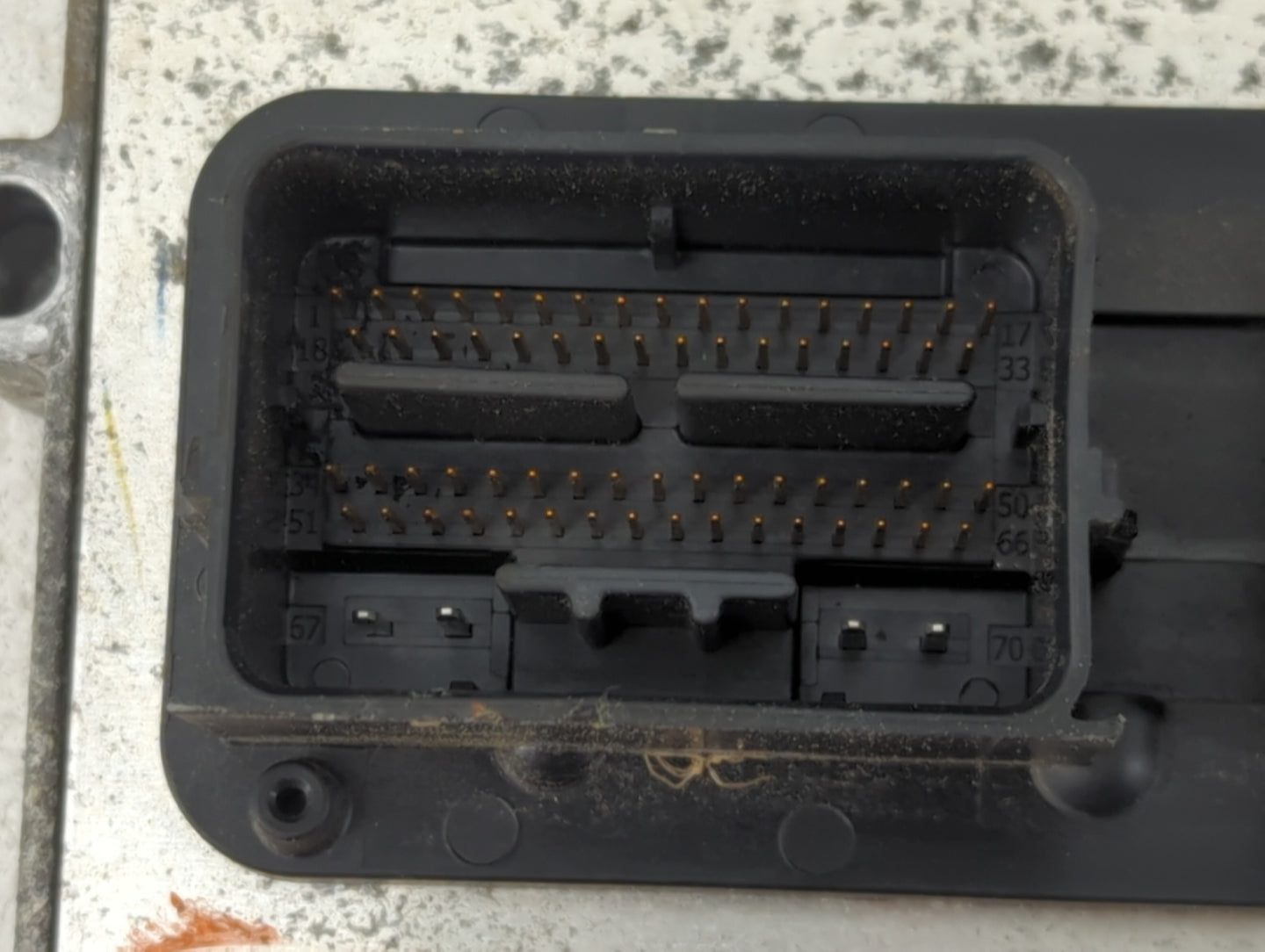 2010 Mazda Cx-9 PCM Engine Control Computer ECU ECM PCU OEM P/N:A50A-12A650-AB 6JXCJ31A22, 6JXCJ3100KWE Fits OEM Used Auto P