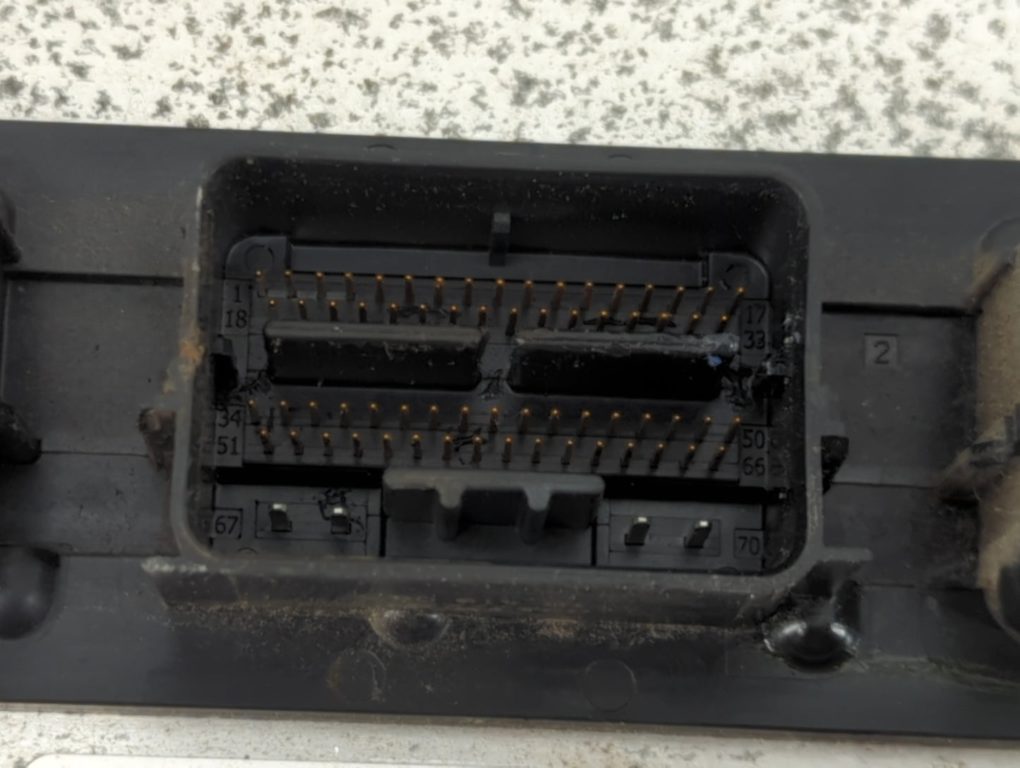 2010 Mazda Cx-9 PCM Engine Control Computer ECU ECM PCU OEM P/N:A50A-12A650-AB 6JXCJ31A22, 6JXCJ3100KWE Fits OEM Used Auto P