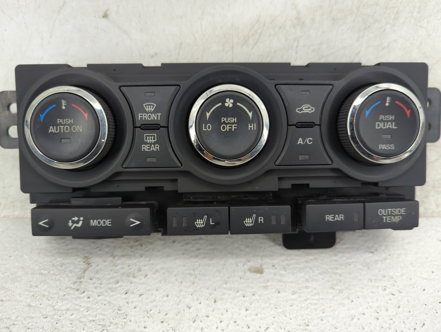 2010-2015 Mazda Cx-9 Climate Control Module Temperature AC/Heater Replacement P/N:TE70-61-190 Fits OEM Used Auto Parts - Oem