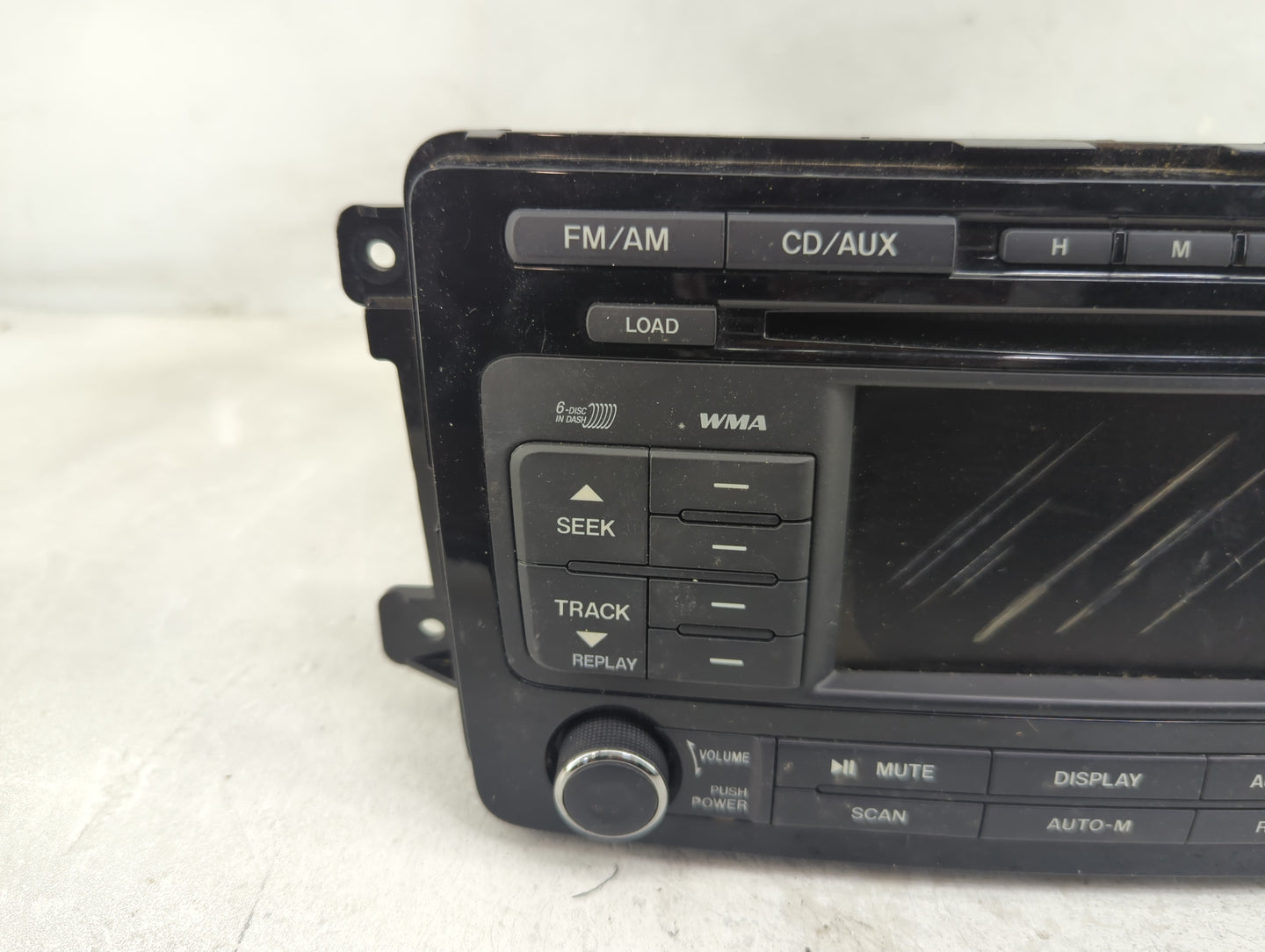 2010 Mazda Cx-9 Radio AM FM Cd Player Receiver Replacement P/N:TE72 66 9RXA Fits OEM Used Auto Parts - Oemusedautoparts1.com