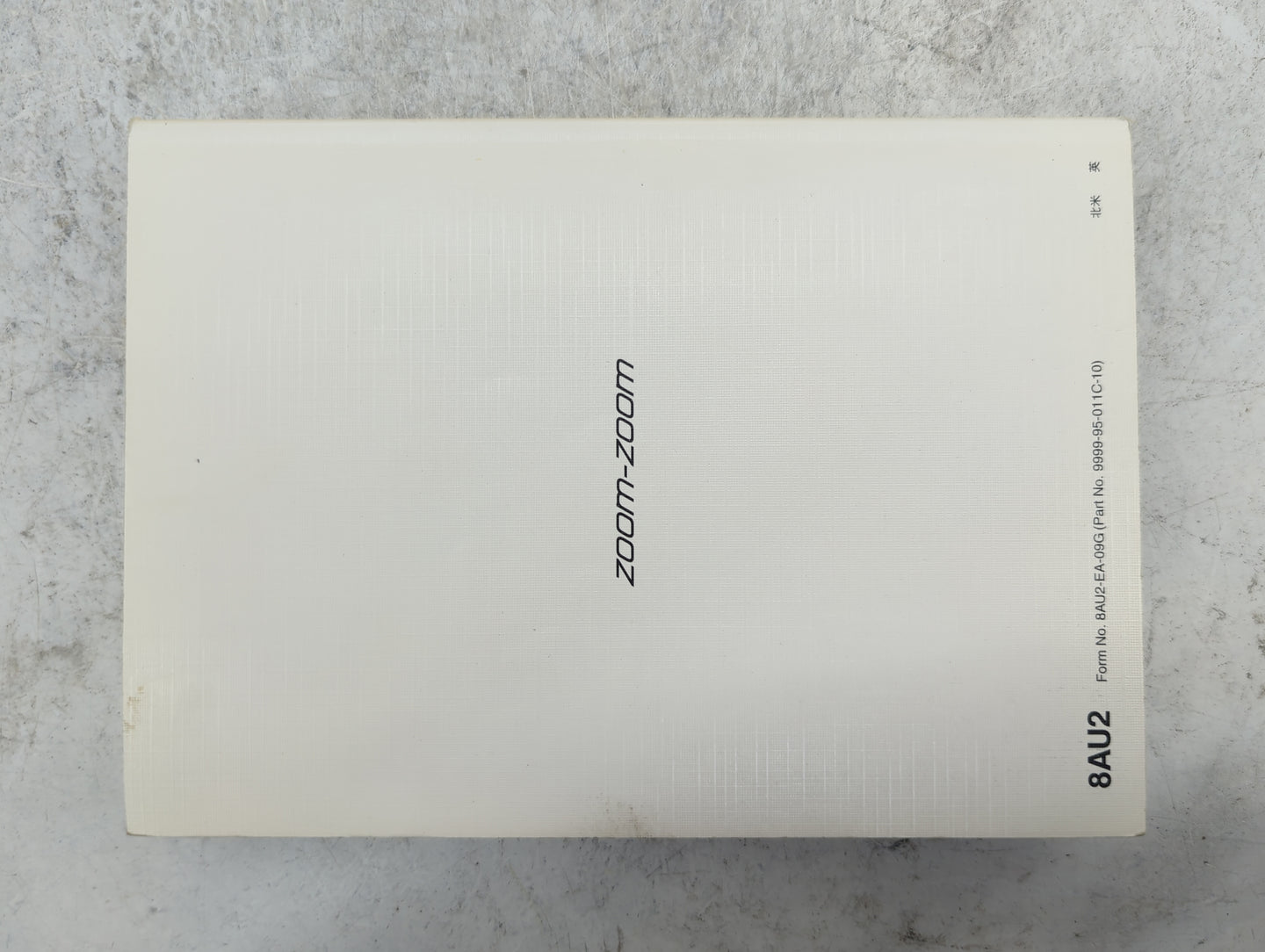 2010 Mazda Cx-9 Owners Manual Book Guide P/N:8AU2-EA-09G 9999-95-011C-10 OEM Used Auto Parts - Oemusedautoparts1.com