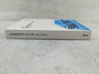 2010 Mazda Cx-9 Owners Manual Book Guide P/N:8AU2-EA-09G 9999-95-011C-10 OEM Used Auto Parts - Oemusedautoparts1.com