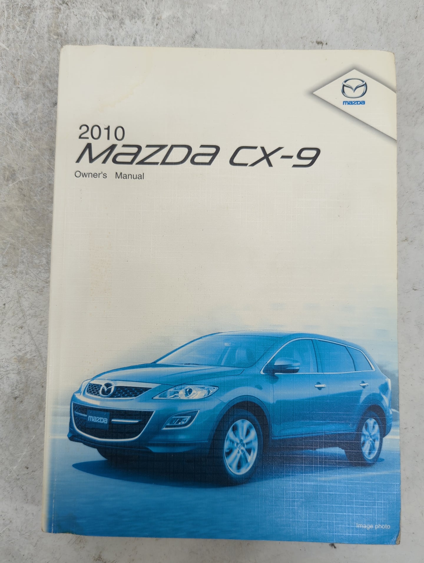 2010 Mazda Cx-9 Owners Manual Book Guide P/N:8AU2-EA-09G 9999-95-011C-10 OEM Used Auto Parts - Oemusedautoparts1.com