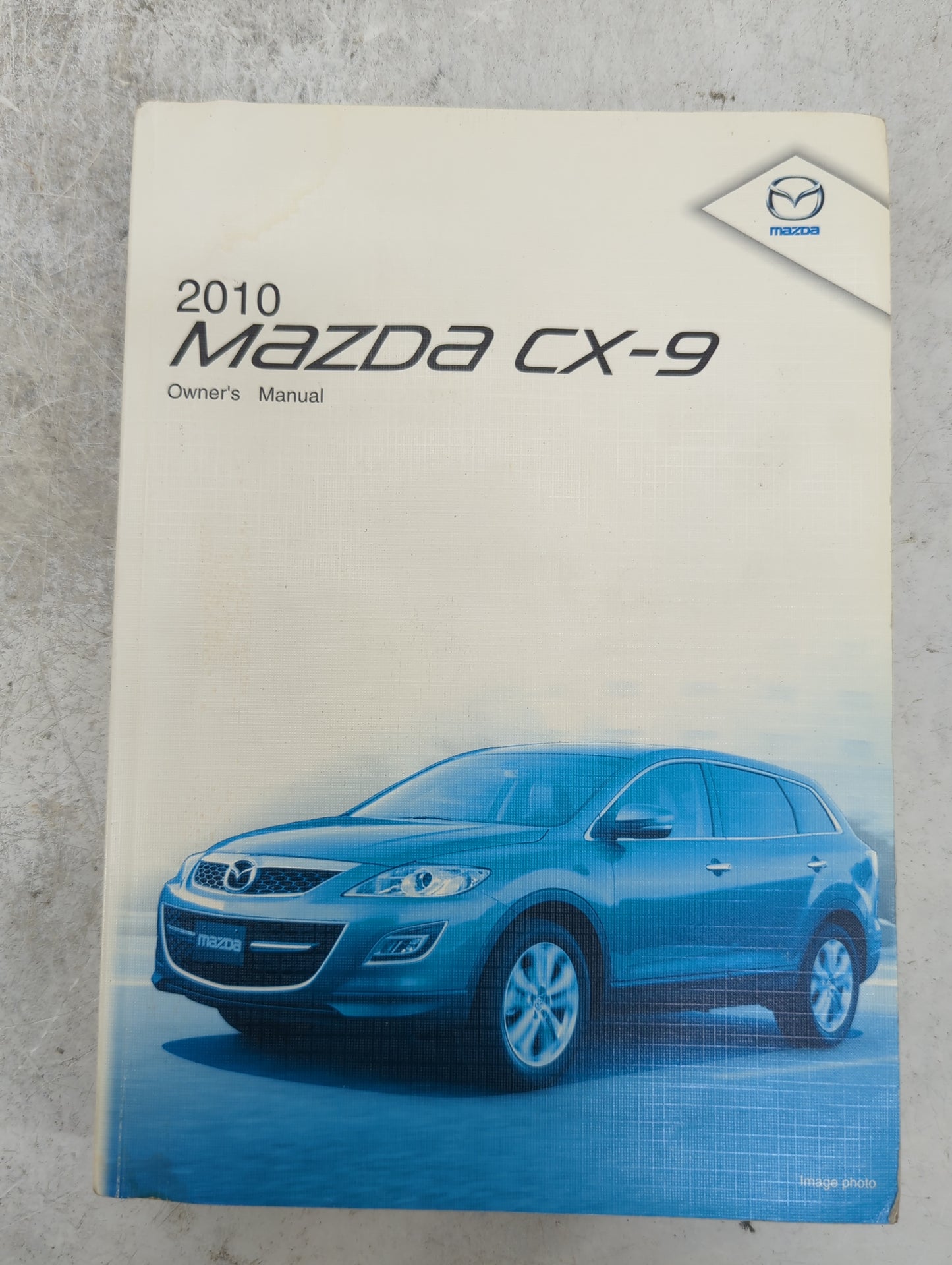 2010 Mazda Cx-9 Owners Manual Book Guide P/N:8AU2-EA-09G 9999-95-011C-10 OEM Used Auto Parts - Oemusedautoparts1.com