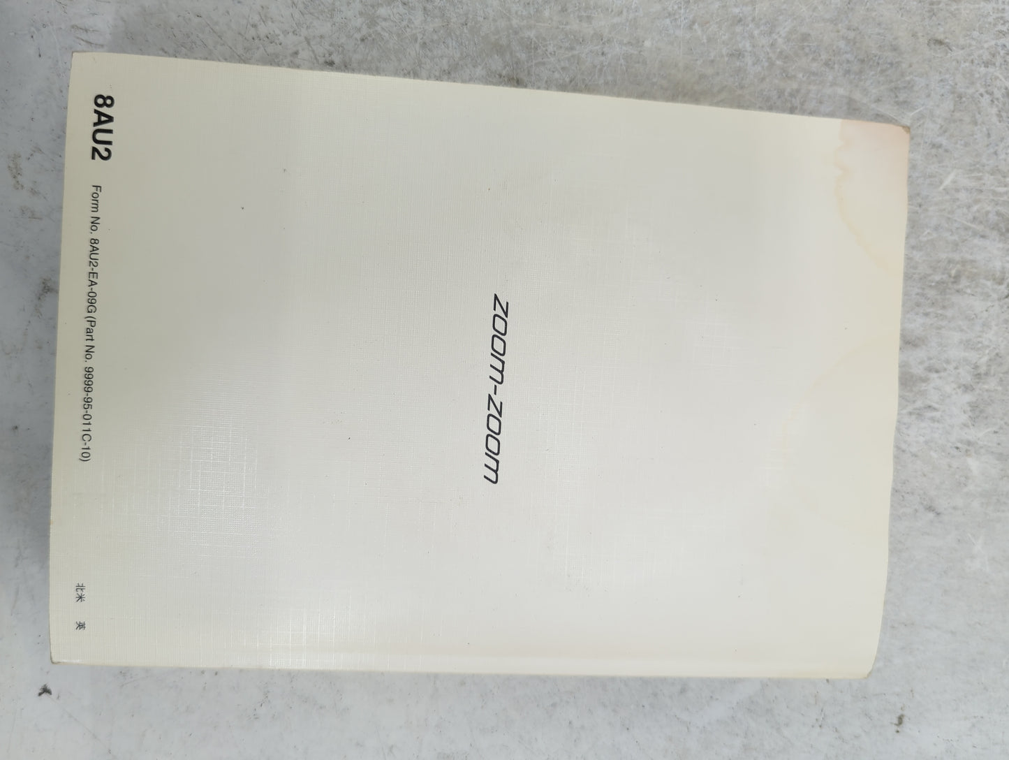 2010 Mazda Cx-9 Owners Manual Book Guide P/N:8AU2-EA-09G 9999-95-011C-10 OEM Used Auto Parts - Oemusedautoparts1.com