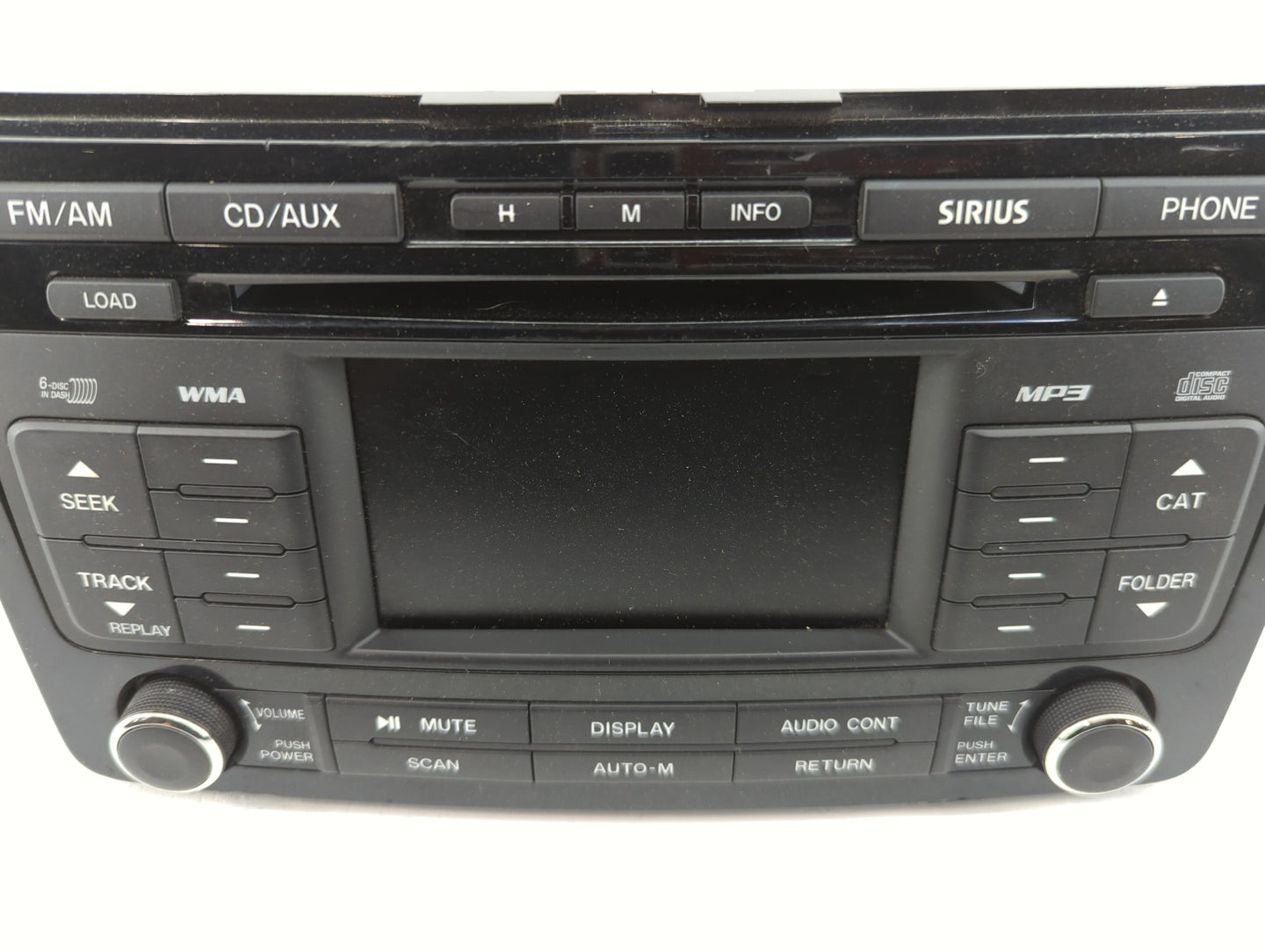 2009-2010 Mazda Cx-9 Radio AM FM Cd Player Receiver Replacement P/N:TE72669RXA CV-VM7961AJ Fits Fits 2009 2010 OEM Used Auto