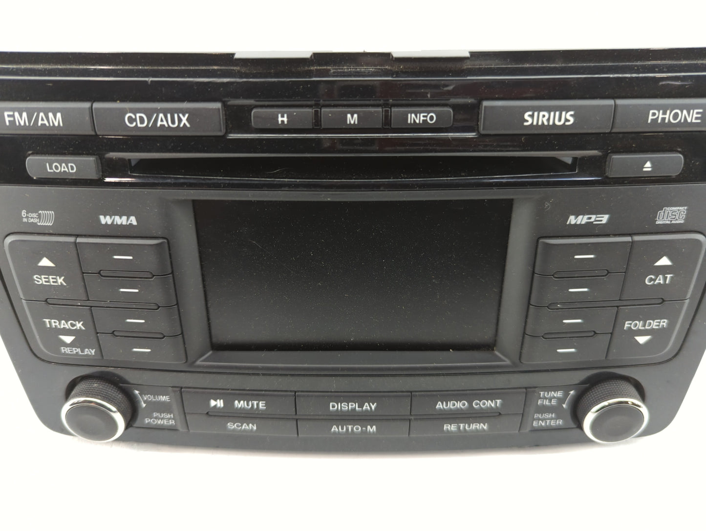 2009-2010 Mazda Cx-9 Radio AM FM Cd Player Receiver Replacement P/N:TE72669RXA CV-VM7961AJ Fits Fits 2009 2010 OEM Used Auto