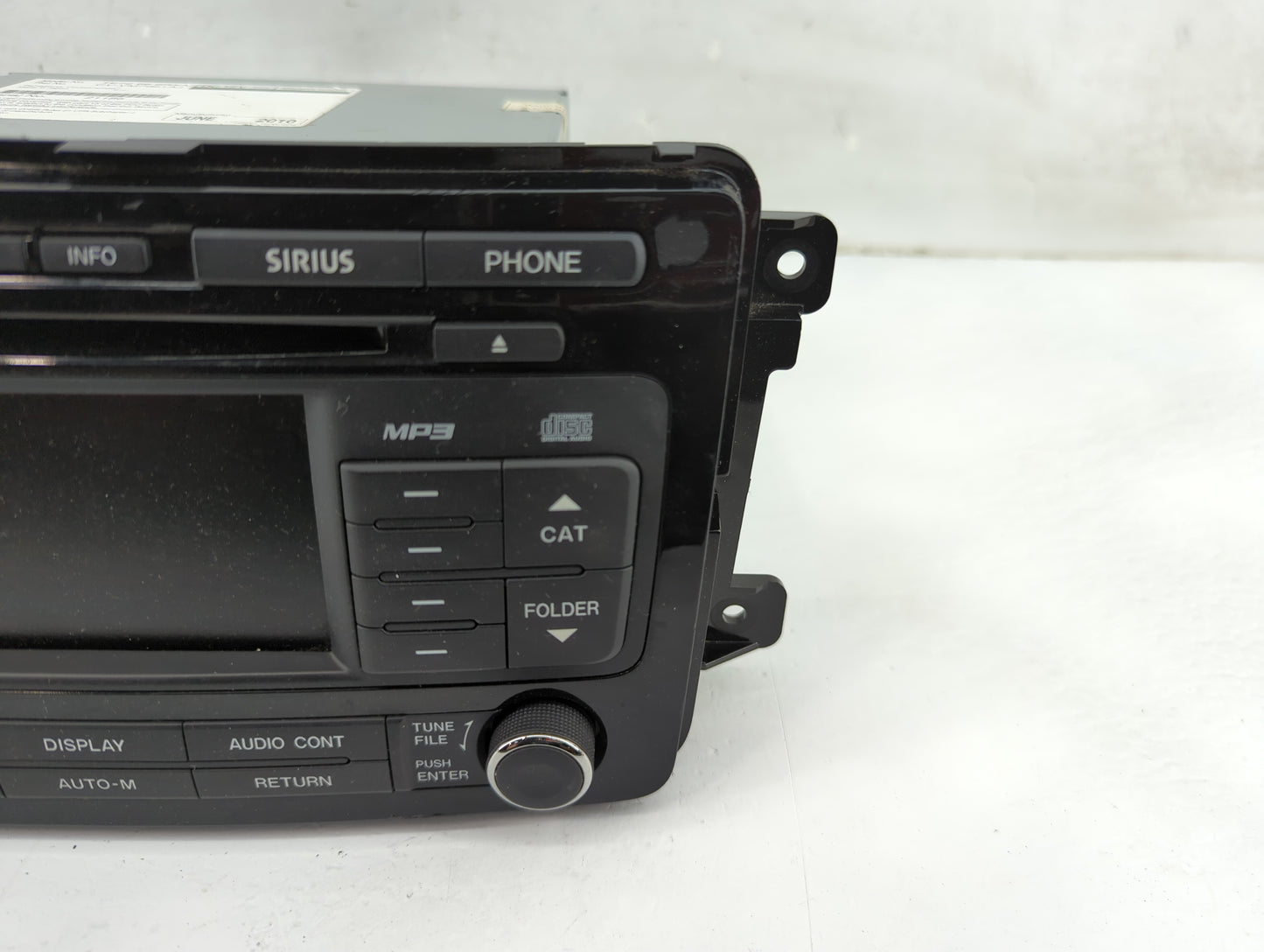 2009-2010 Mazda Cx-9 Radio AM FM Cd Player Receiver Replacement P/N:TE72669RXA CV-VM7961AJ Fits Fits 2009 2010 OEM Used Auto