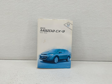 2010 Mazda Cx-9 Owners Manual Book Guide OEM Used Auto Parts - Oemusedautoparts1.com