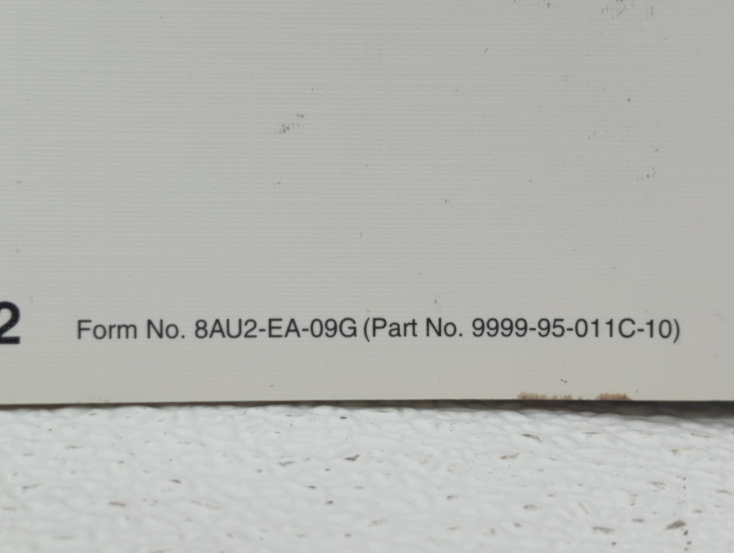 2010 Mazda Cx-9 Owners Manual Book Guide OEM Used Auto Parts - Oemusedautoparts1.com