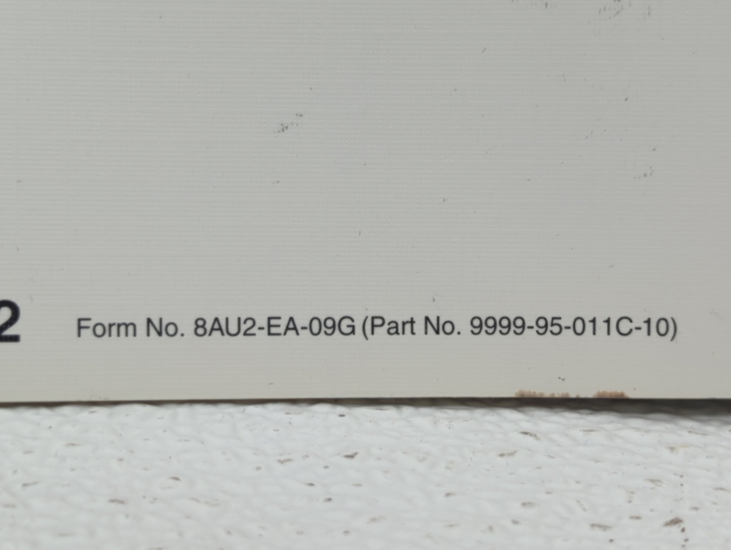 2010 Mazda Cx-9 Owners Manual Book Guide OEM Used Auto Parts - Oemusedautoparts1.com