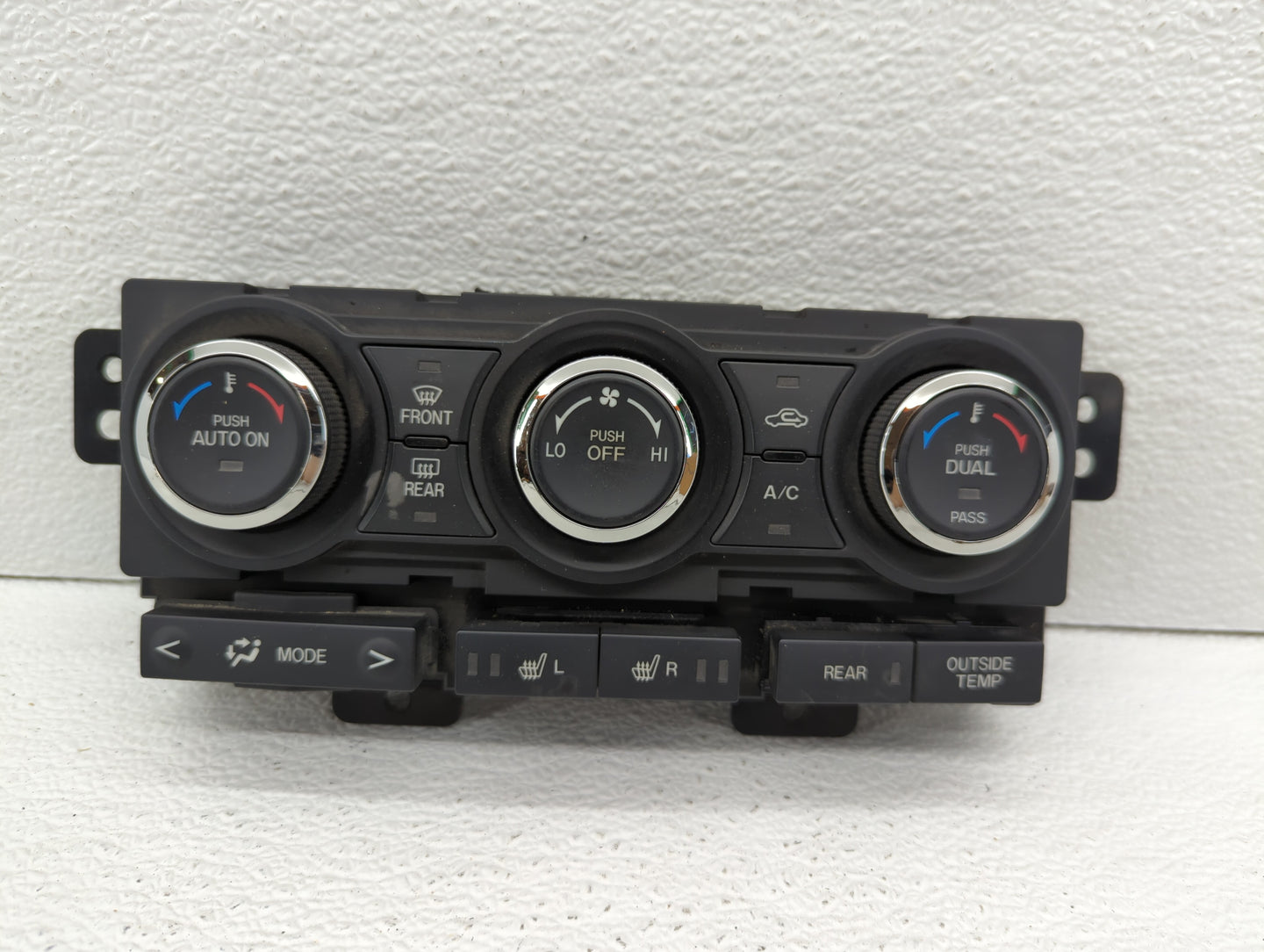2010-2015 Mazda Cx-9 Climate Control Module Temperature AC/Heater Replacement P/N:TE70-61-190 Fits OEM Used Auto Parts - Oem