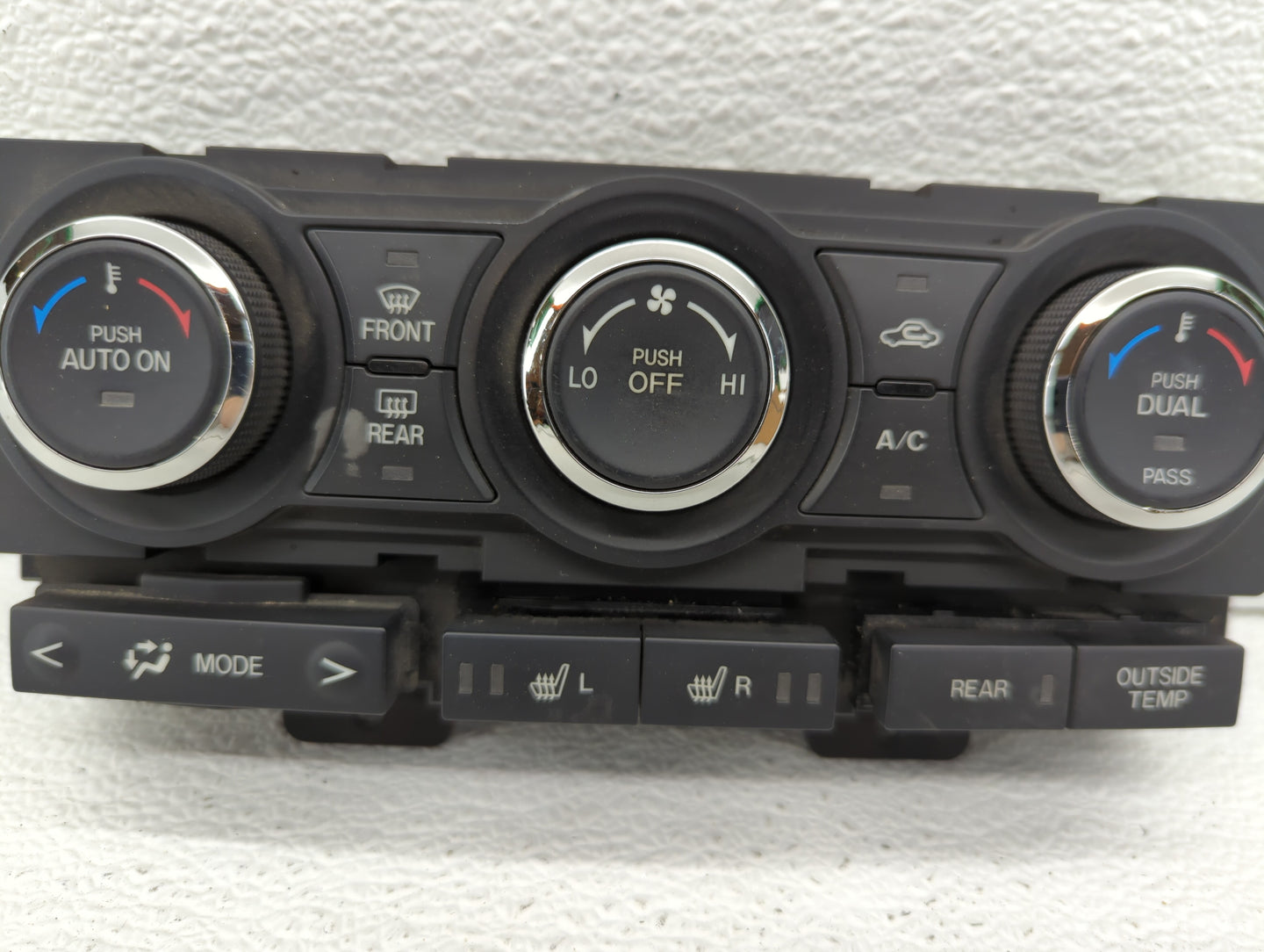 2010-2015 Mazda Cx-9 Climate Control Module Temperature AC/Heater Replacement P/N:TE70-61-190 Fits OEM Used Auto Parts - Oem